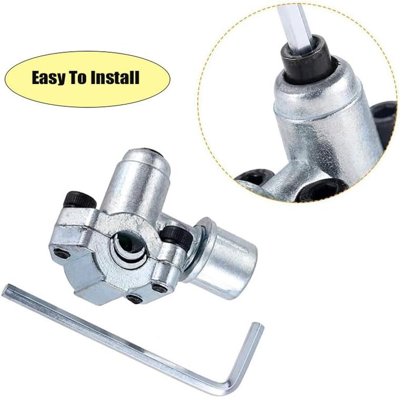 2Pcs BPV-31 Piercing Valve Kit with 2 Hex Keys & 4 Adapters &ndash; Universal Refrigerant Line Tap for 1/4", 5/16", 3/8" OD Pipes (Replaces TJ90BPV31, AP4502525, BPV31D, GPV14, MPV3) image number 4