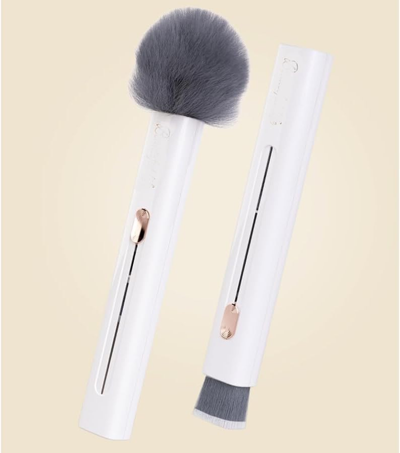 Car Vent Cleaner Car Duster Automotive Air Conditioner Clean Brush Double Head Mini Duster for Car Air Vent Keyboard Window Leaves Blinds Shutter Glasses Fan (White, One Size) image number 3