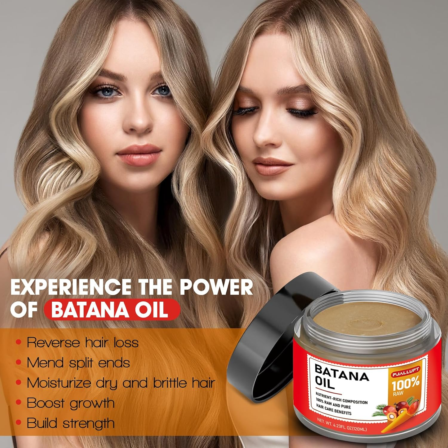 Raw Batana Oil for Hair Growth: 100% Pure Unrefined Botana Oil - Dr Sebi Batana Oil from Honduras image number 4