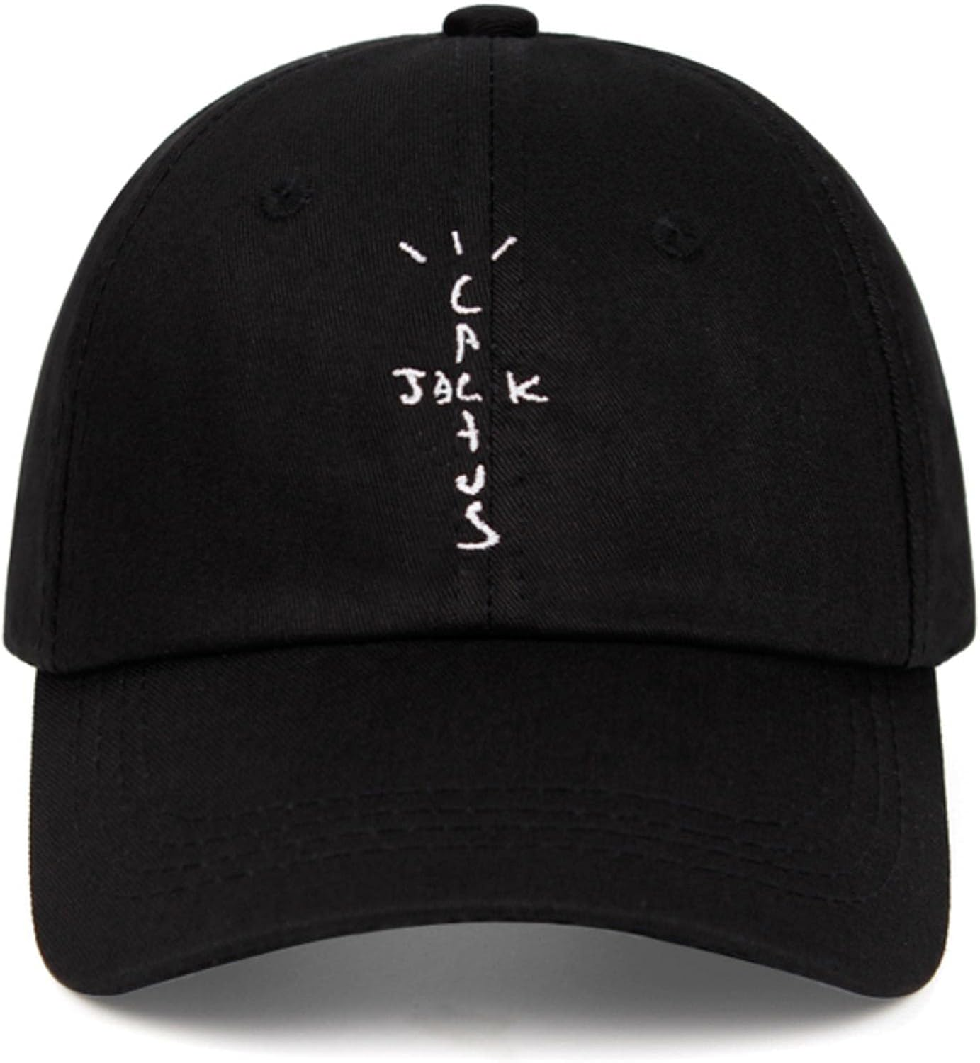 QICAT 100% Cotton Cactus Jack Baseball Caps Travis Scott Unisex Astroworld Dad Hat Cap ASTROWORLD Embroidery Man Women Summer Hat image number 2