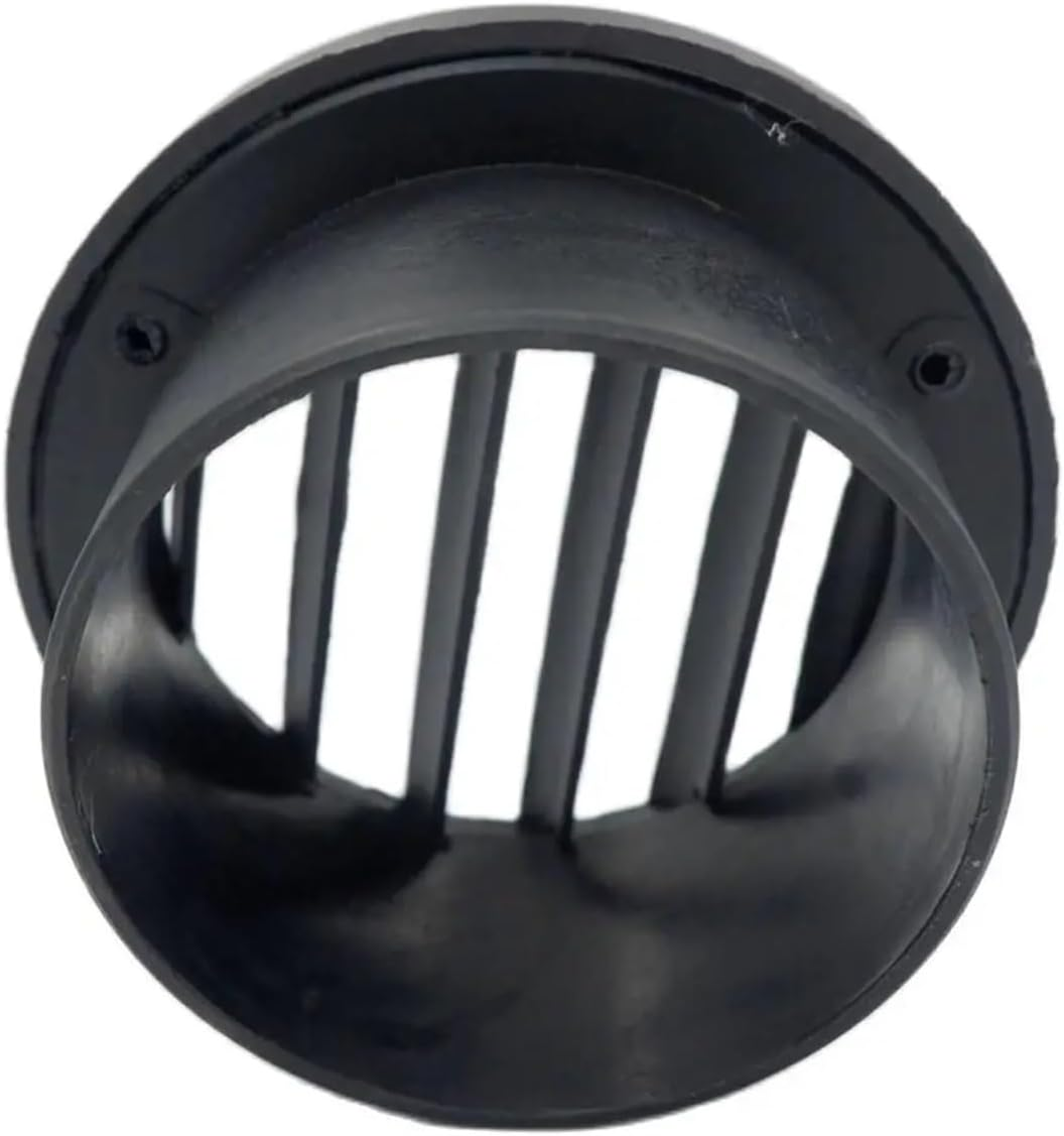 QIANHUI 75Mm Car Parking Heater Duct Air Vent Outlet Diesel Flat Connector Black for Webasto Eberspaecher image number 5