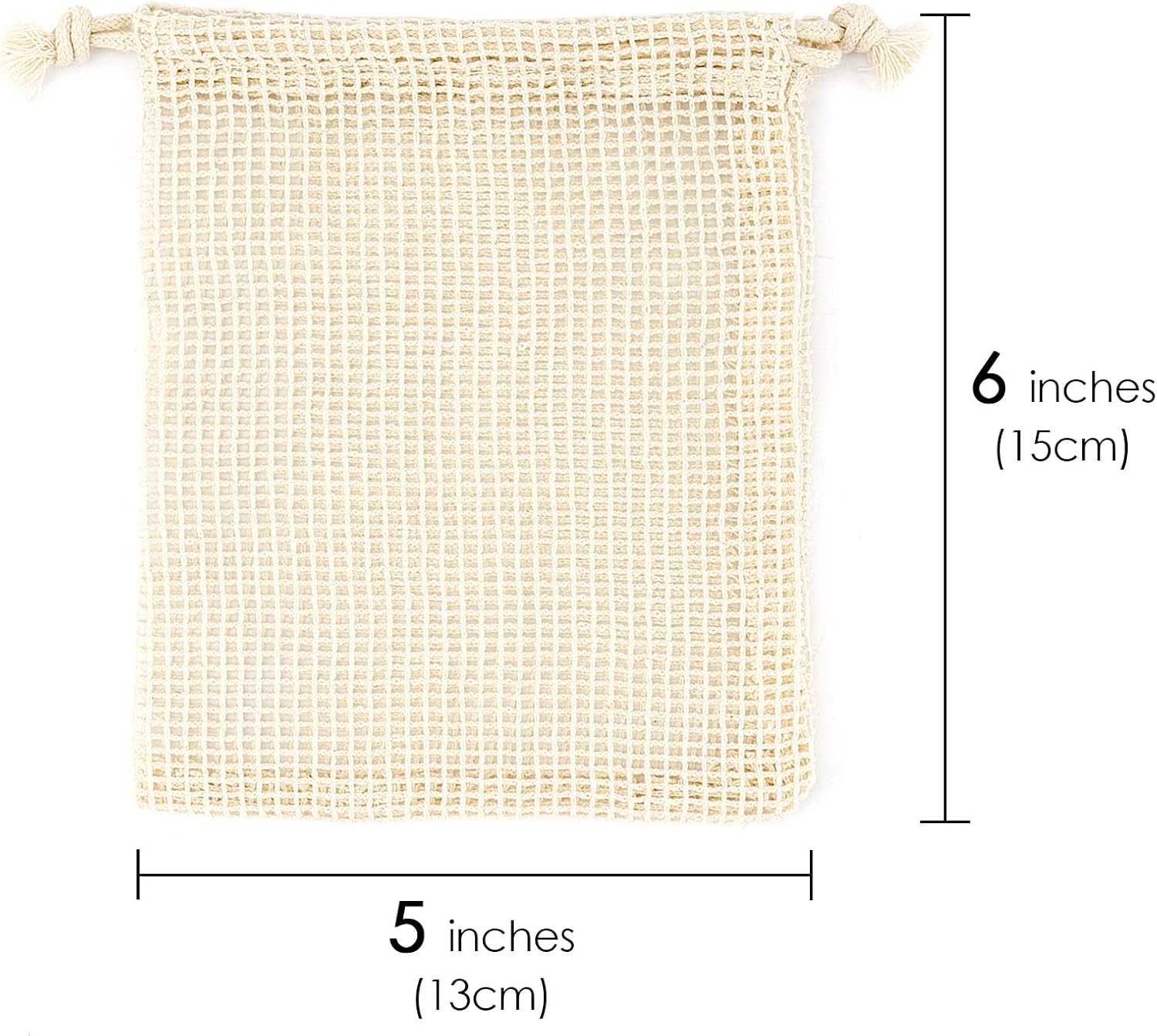 DODAMOUR 10 Pcs Soap Saver Pouch, Foaming and Drying Soap Net, Bar Soap Mess Bag for Exfoliating, Shower, Massage (Beige) image number 5