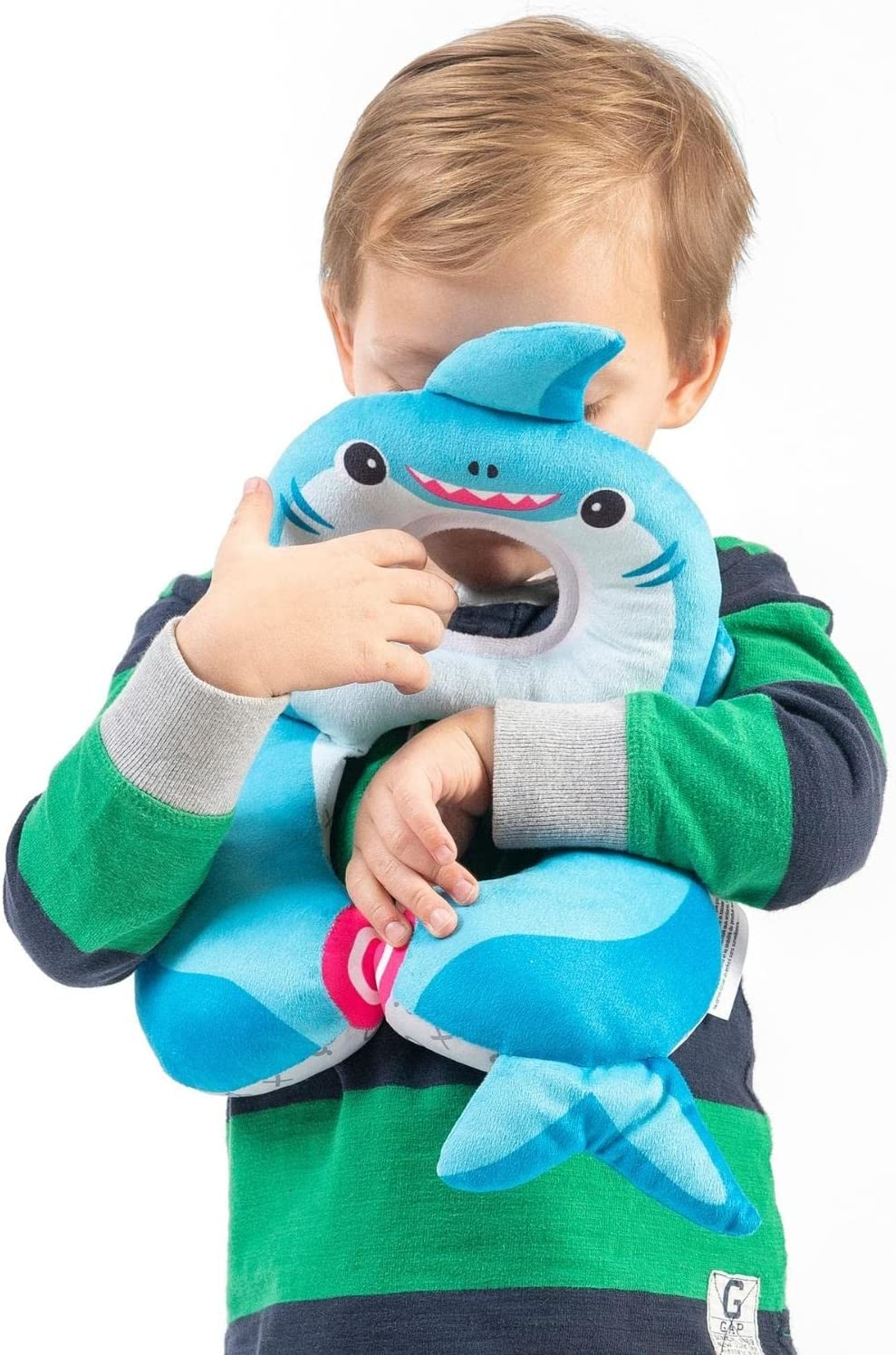 BENBAT Shark Design Travel Friends Headrest for 1 to 4 Years, Multi/Colour (BE-HR309) image number 2