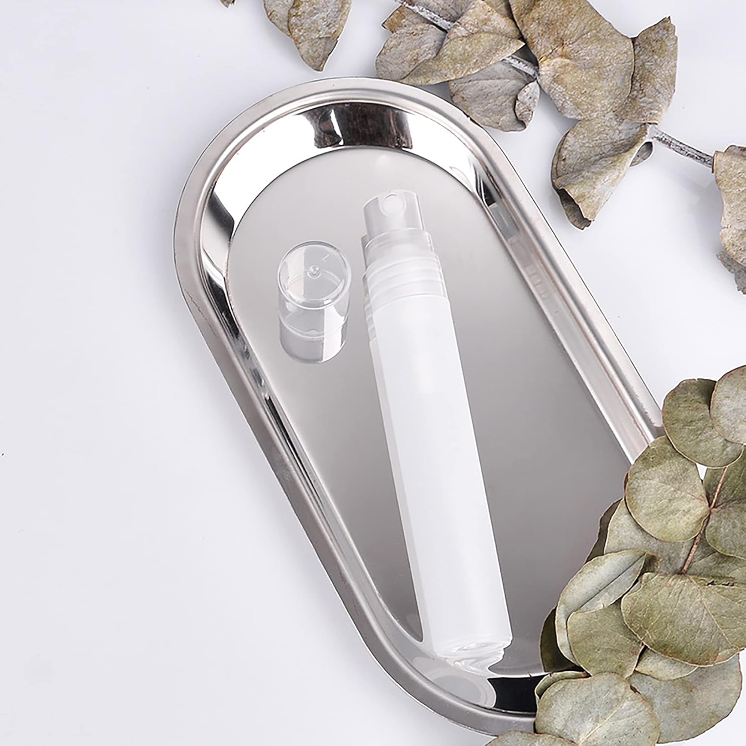 6 Pieces Clear Spray Bottles Empty Plastic Fine Mist Small Spray Bottles Mini Refillable Bottle Travel Atomiser for Cleaning Cosmetic Perfumes image number 2