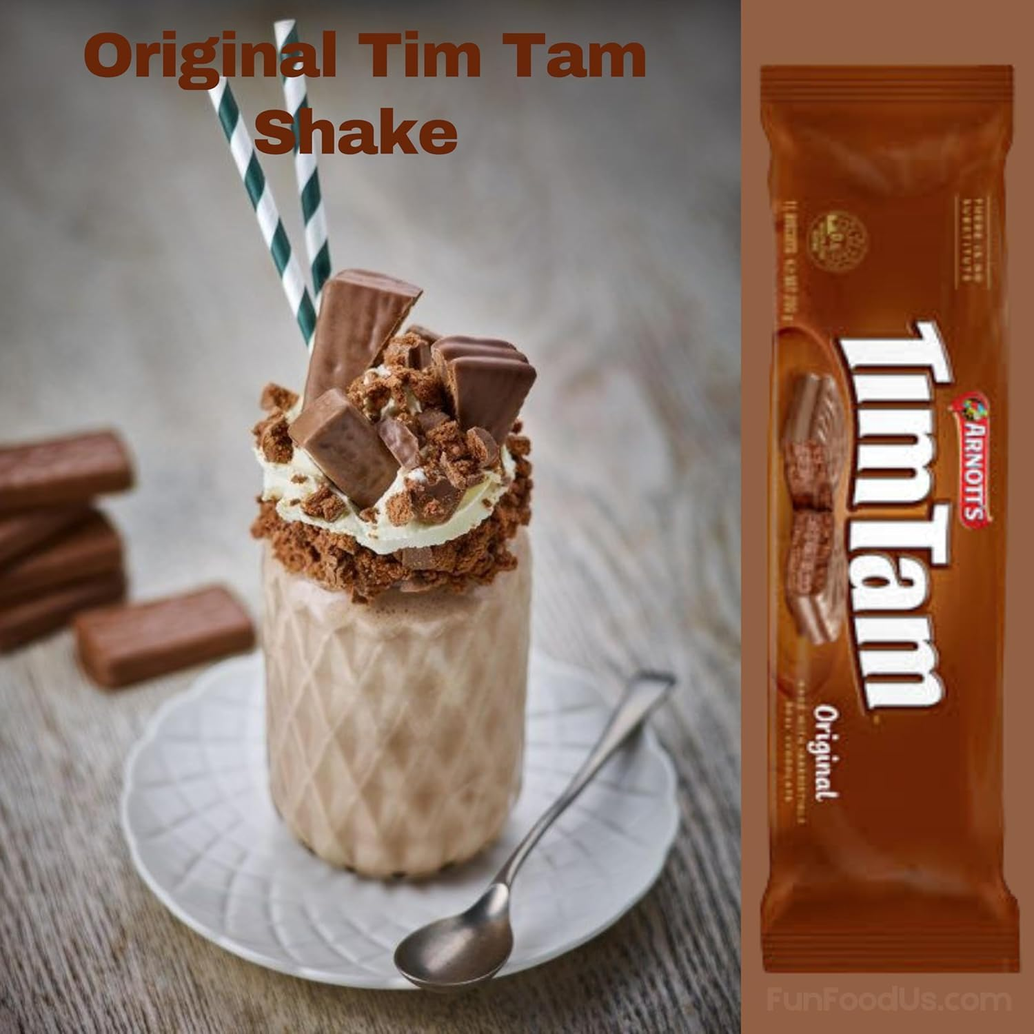 TIM TAM Cookies Arnotts-6 Packx 200G-Australian Original Chocolate Biscuits-66 Biscuits Total image number 1
