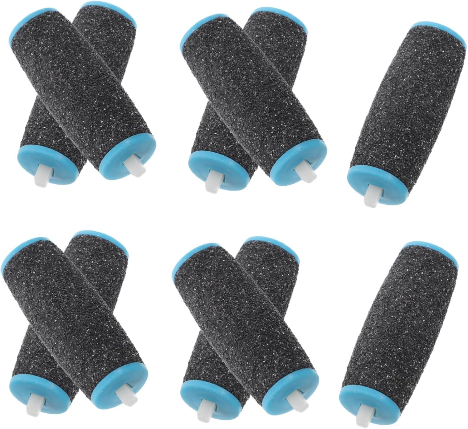 SECFOU 10Pcs Foot File Replacement Rollers for Callus Remover Pedicure Accessories Electric Foot File Roller Heads image number 6