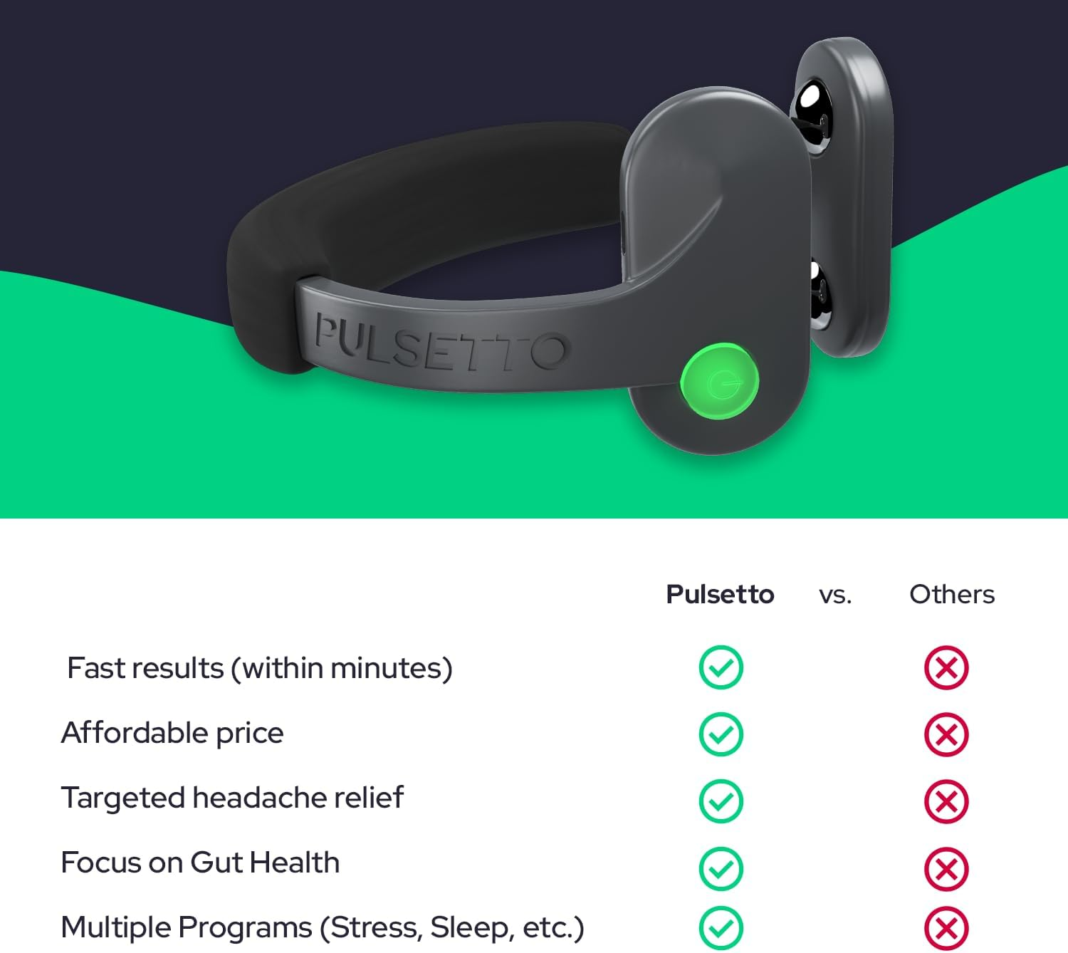 Pulsetto Vagus Nerve Stimulator for Burnout, Recovery, and Rejuvenation | Personalized Relaxation Device | Patented Neuro Wearable Sleep Aid for Long-Term Wellness and Stress Relief image number 3