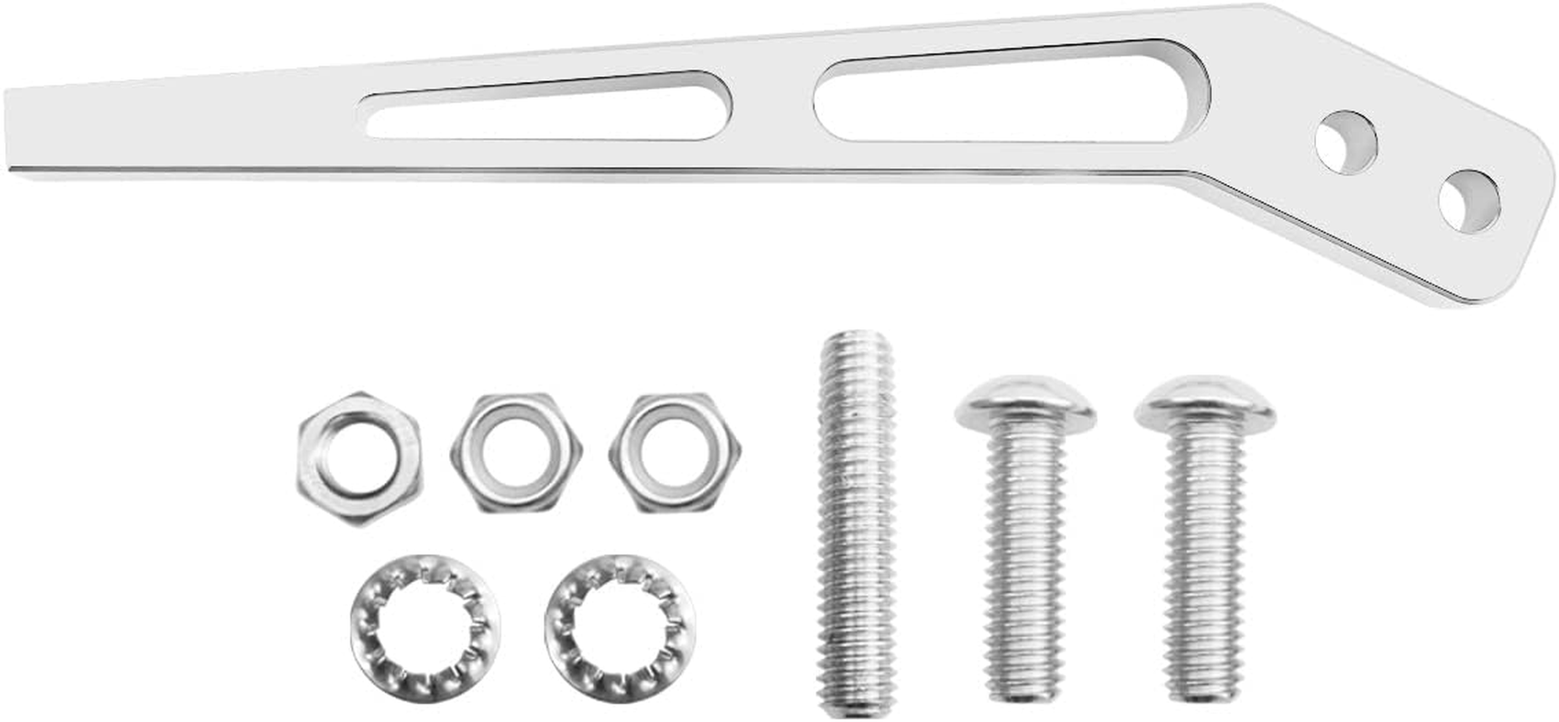 10 Inch Bent Shifter Handle Lever Compatible with Tremec T5 T45 T56 Fit for Mustang Hurst image number 2