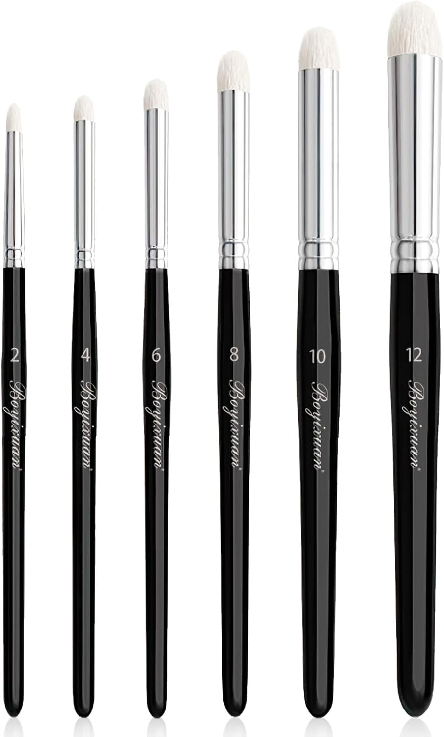 6 Pcs Drybrush Set, Dry Brush Miniature Painting Set Professional for Hobby Tabletop Citadel Game & Miniature Detailed Medium Large Model, Repair Paint Stencil Brushes to Acrylic Watercolour Painting image number 6