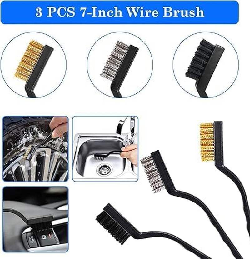 36Pcs Car Detailing Brush Set Buffing Sponge Pads Kitcar Detailing Kit Auto Detailing Drill Brush Set Car Wash Kit Car Accessories Car Cleaning Tools Kit for Interior, Exterior, Wheels image number 1