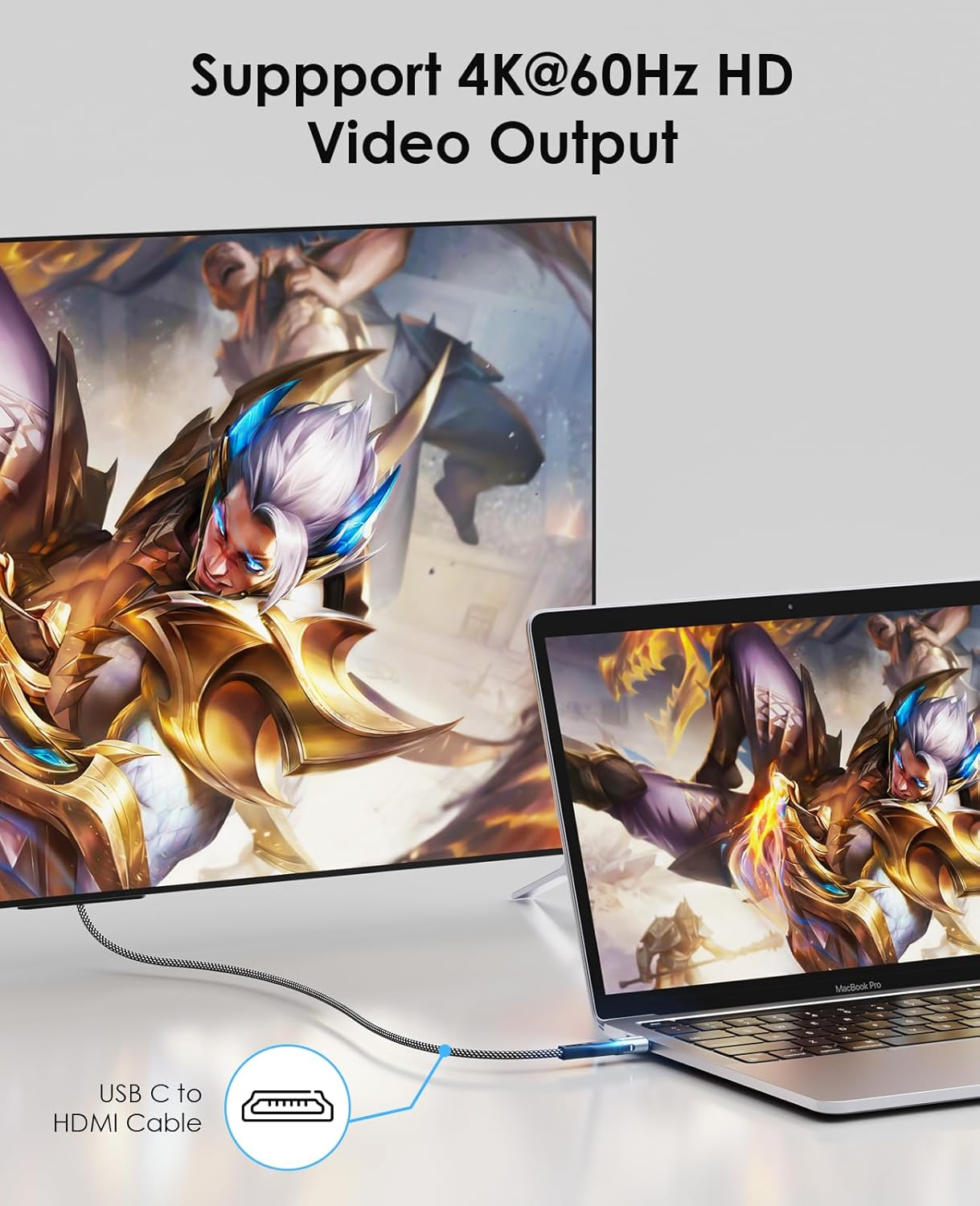 2Pack Magnetic USB C Male to USB C Female Adapter, 240W Type C Adapter Extender, 40Gbps Data Transfer 4K Video Output for Steam Deck, ROG Ally, Switch, Notebook, PC, Tablet, Iphone 15 USB4 Straight image number 3