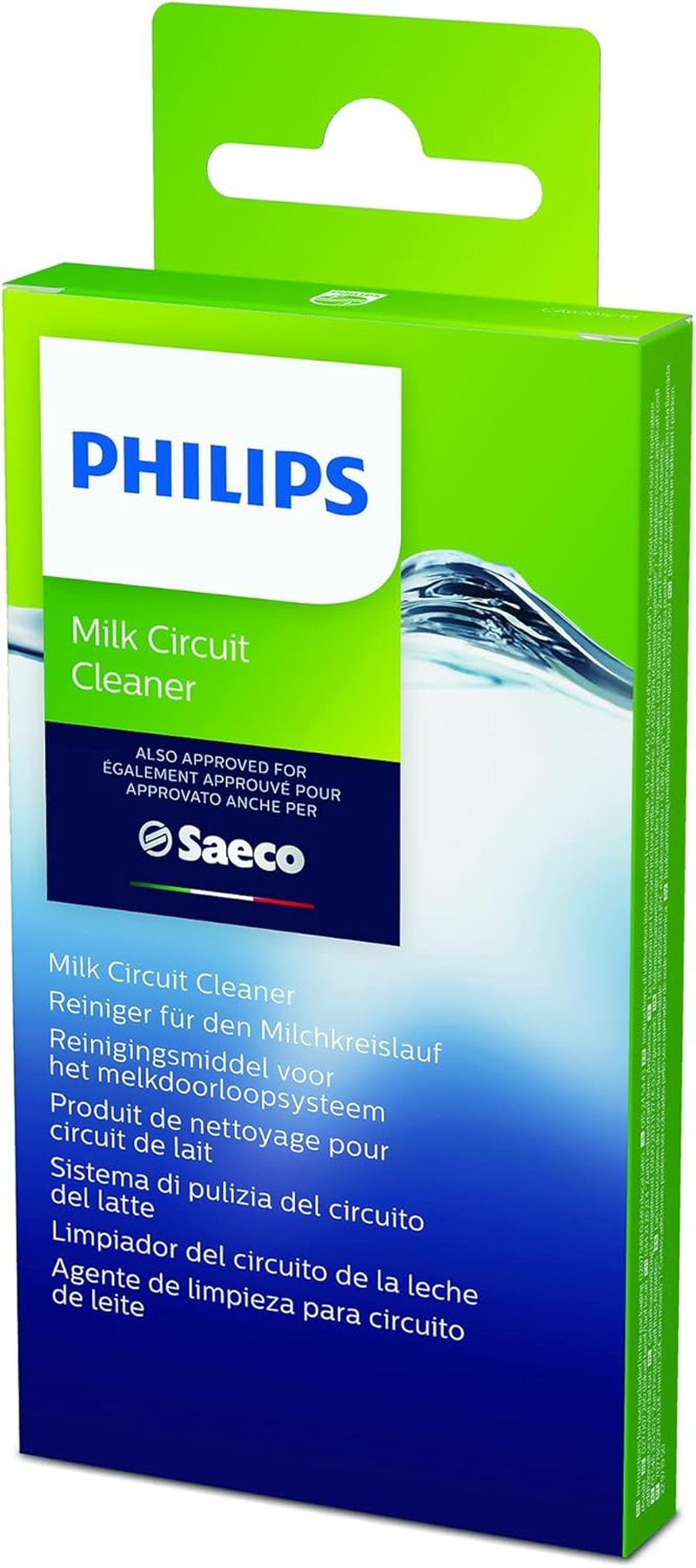 Philips CA6705/10 Milk Circuit Cleaner Sachets (Pack of 6) image number 1