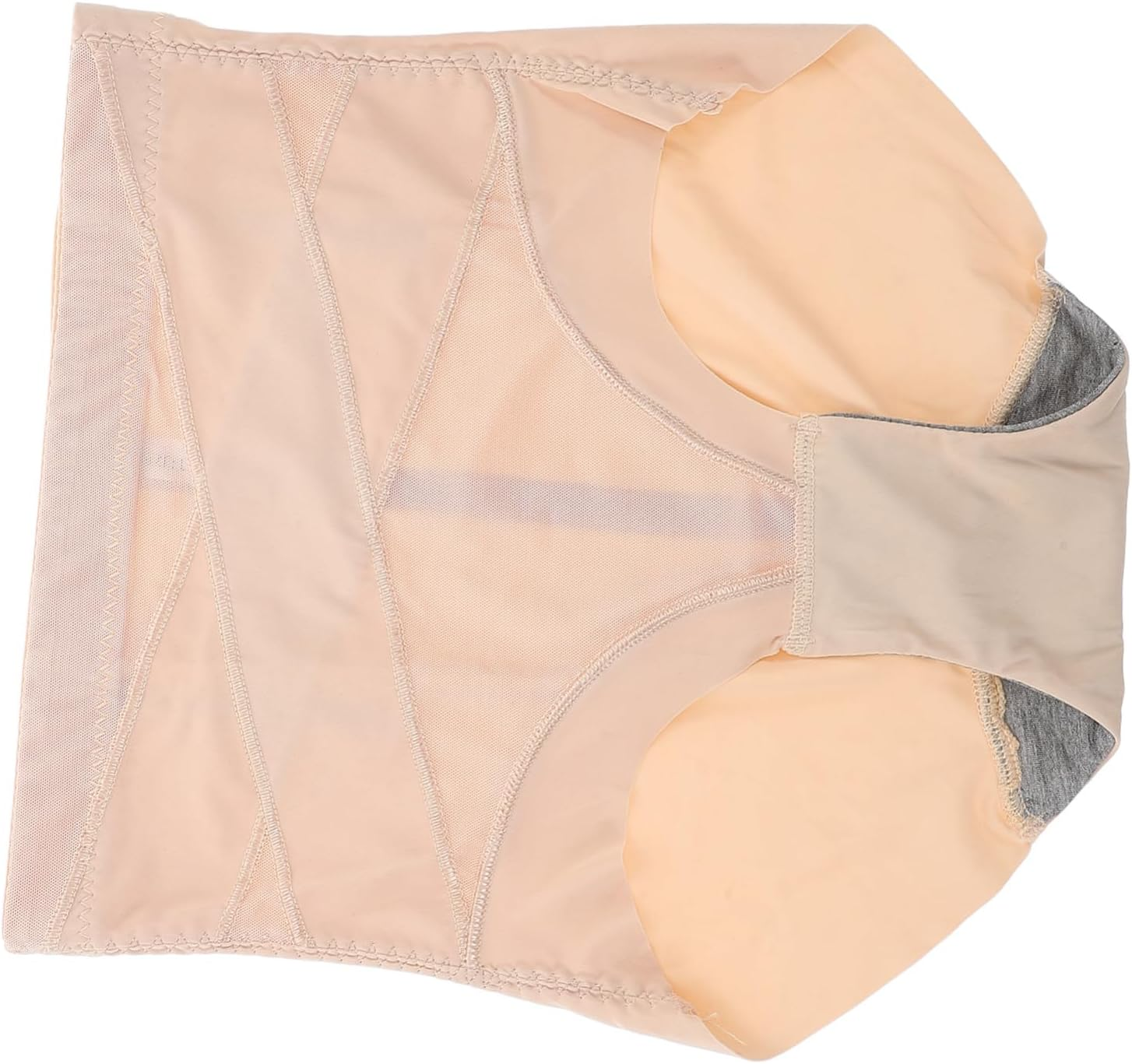 Breathable Postpartum Belly Band Women Waist Shapewear Belly Band Belt Body Shaper Nylon Shapewear for Tummy Control Invisible under Clothing Beige image number 4