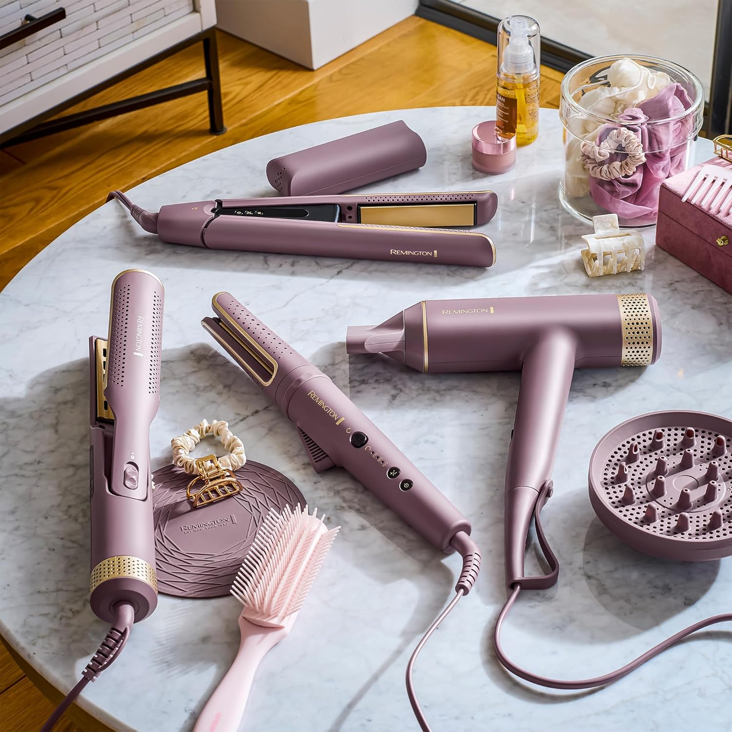 Remington Airvive&trade; Digital Hair Dryer, EC8930AU, Ionic Air Technology, Advanced Digital Motor, Protective Thermal Sensor, Balanced T-Shape Design, 12 Heat and Speed Combinations