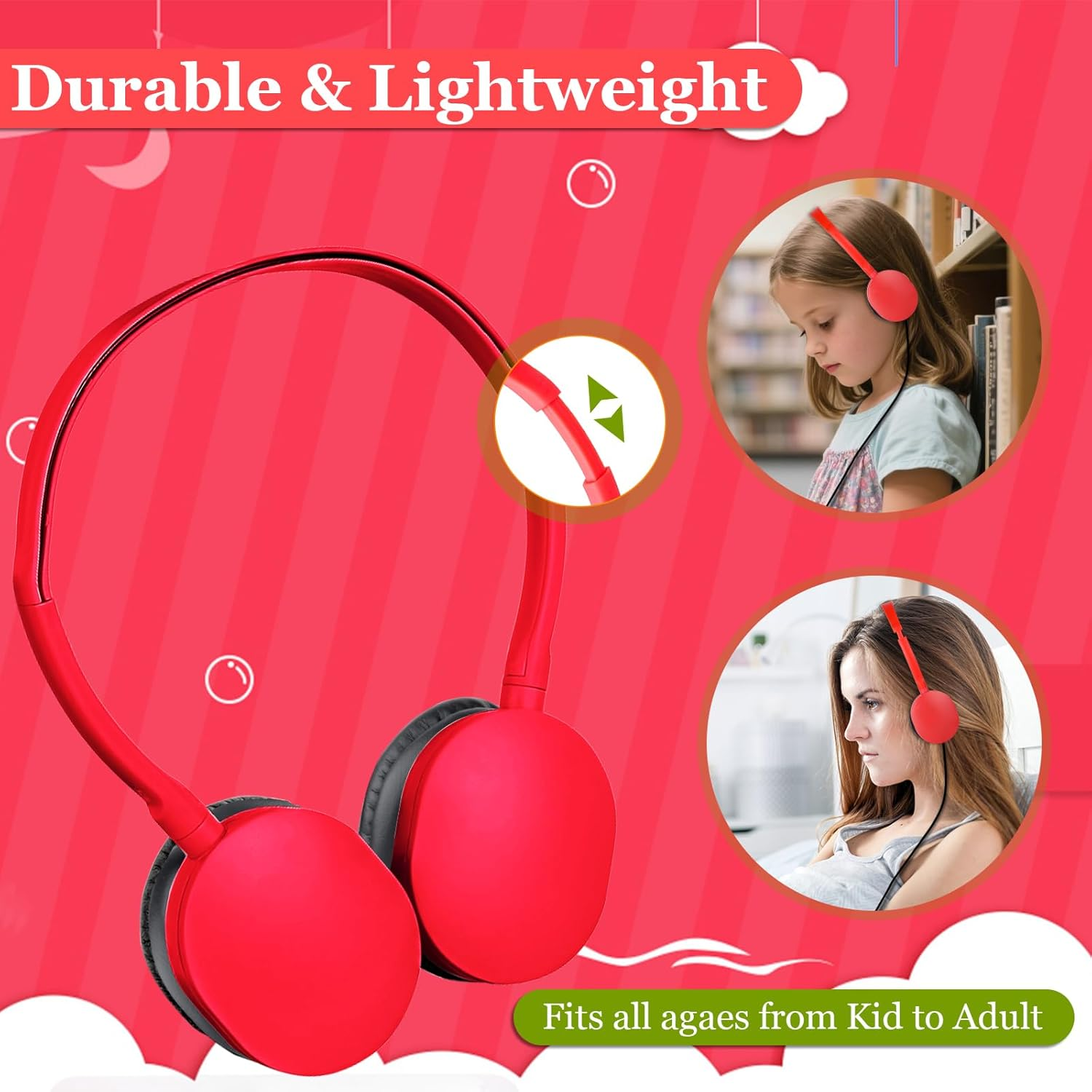 GDBOMA Type C Headphones Bulk for Classroom School Kids 10 Pack,Usb C Wired Headphones for School,Phone,Tablet,Laptop,Pc,Online Class,Meeting,Web Conference,Practice,Test Mixed Colors