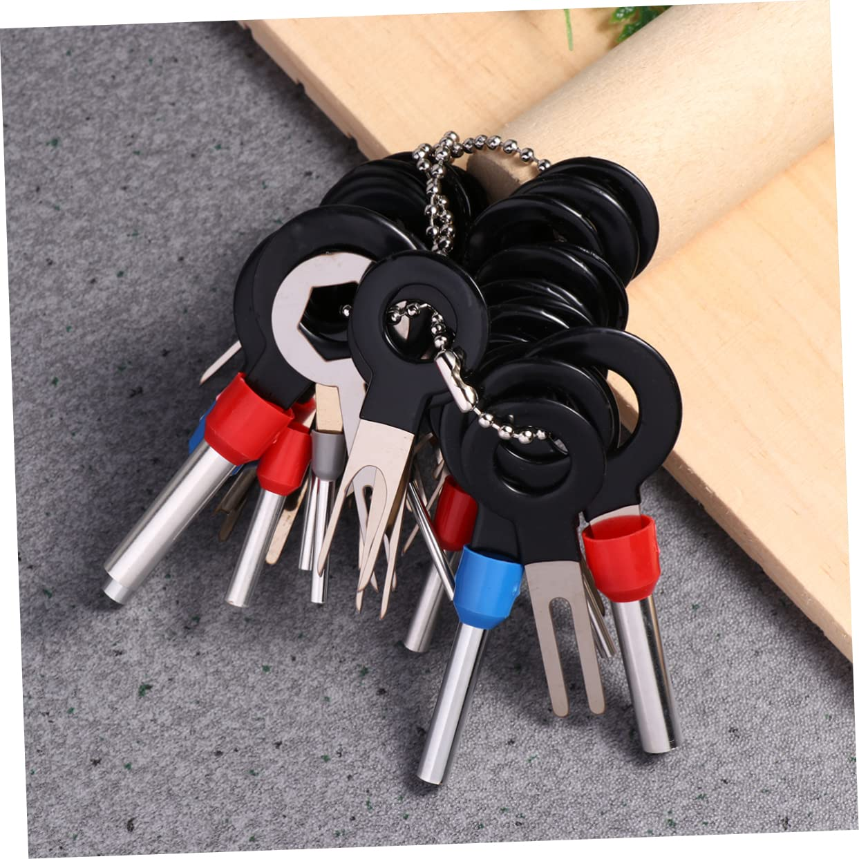 SEWOART 39Pcs Terminal Removal Connector Pin Release Extractor Puller Automotive Wiring Crimping Tool Kit Random Style