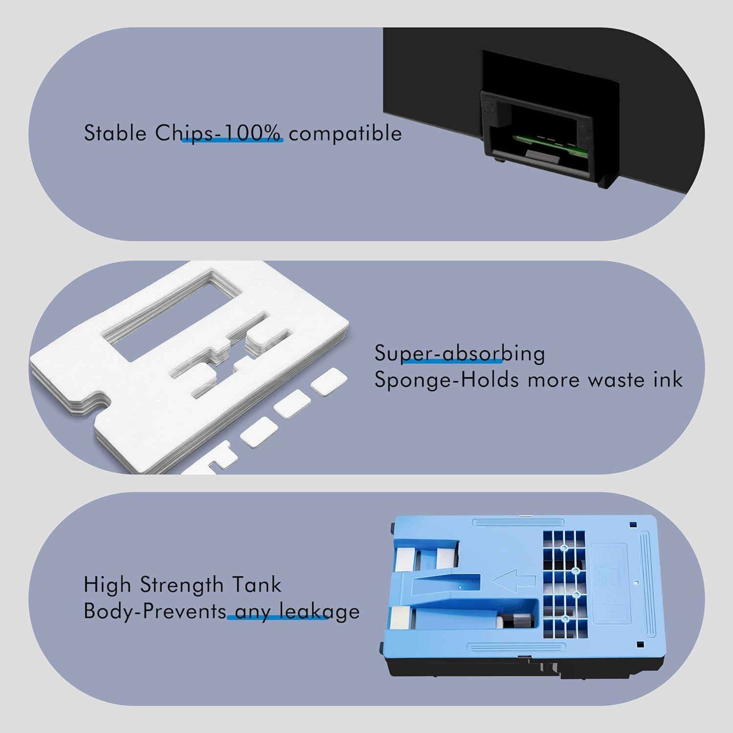 MC-10 Maintenance Cartridge Waste Collection Cartridge MC 10 Compatible with Canon Imageprograf IPF650 655 670 680 685 750 755 760 765 770 780 785 830 840 850 1320B014BA MC-10 1320B014 image number 5