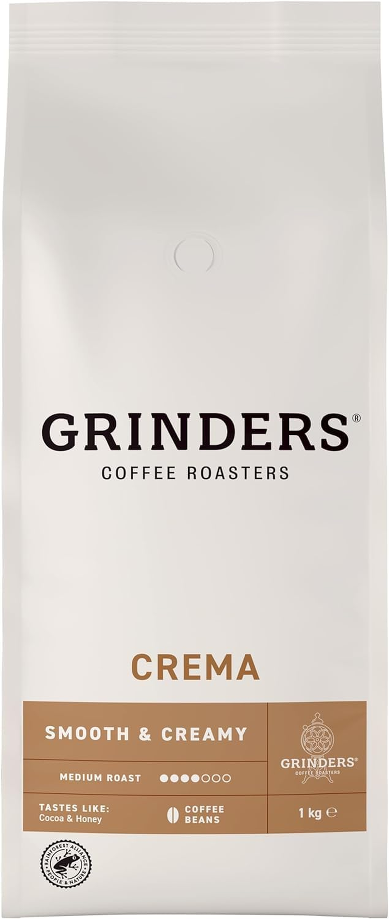 Grinders Crema Coffee Beans 1Kg image number 1