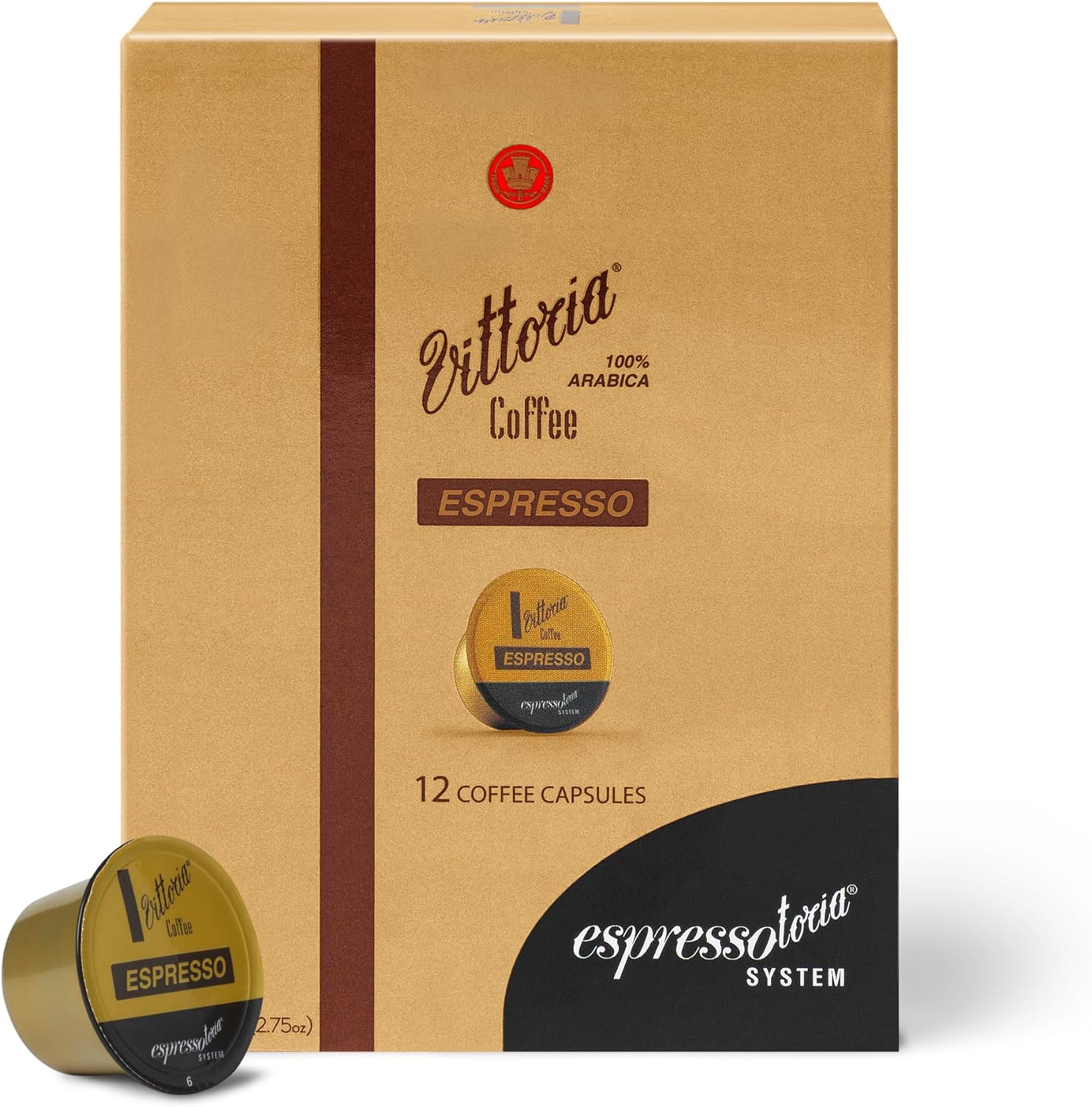 Vittoria Coffee Espresso Espressotoria System Capsules 78 G (Case of 12) image number 3