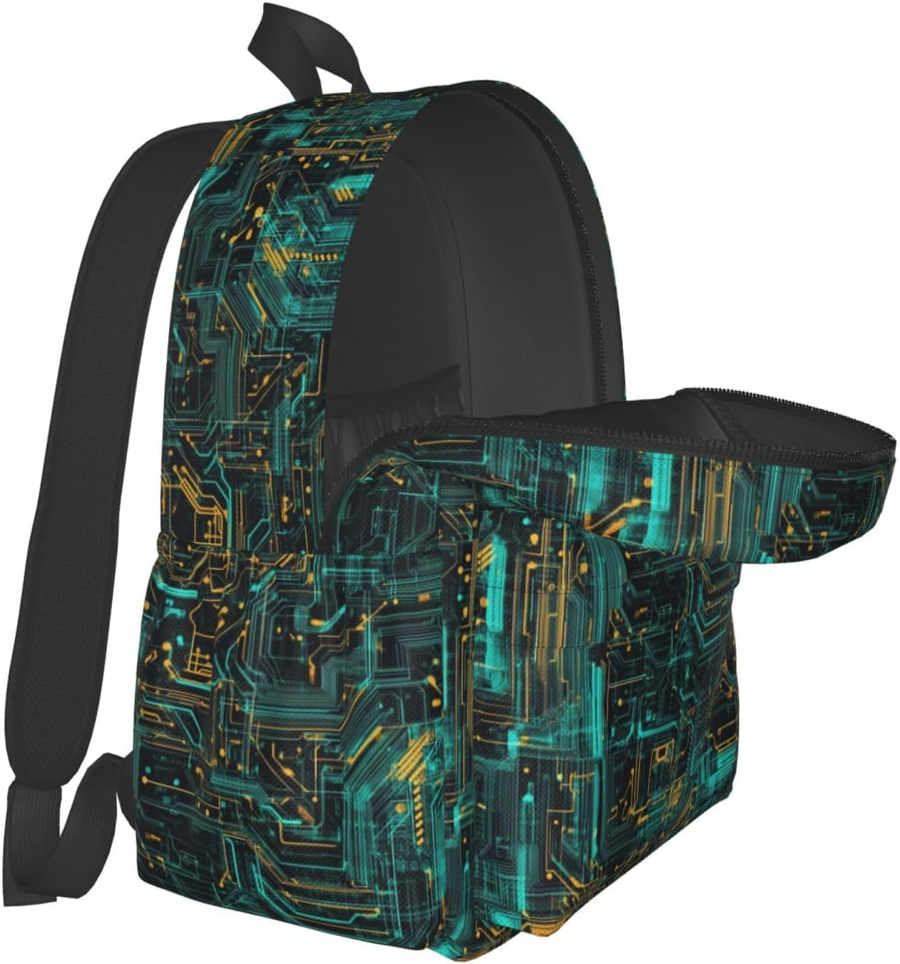 Famliihw Backpack Laptop Backpacks Multipurpose Daypack for Men Women Travel Hiking - Baseball Flag image number 4