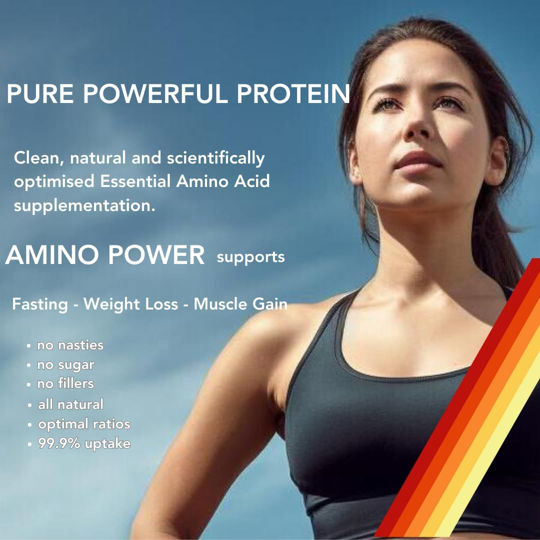 RESTOCKED! Unlock Peak Protein Performance with Amino Power: Revolutionary Essential Amino Acids (EAA) Formula for Everyday Legends!
