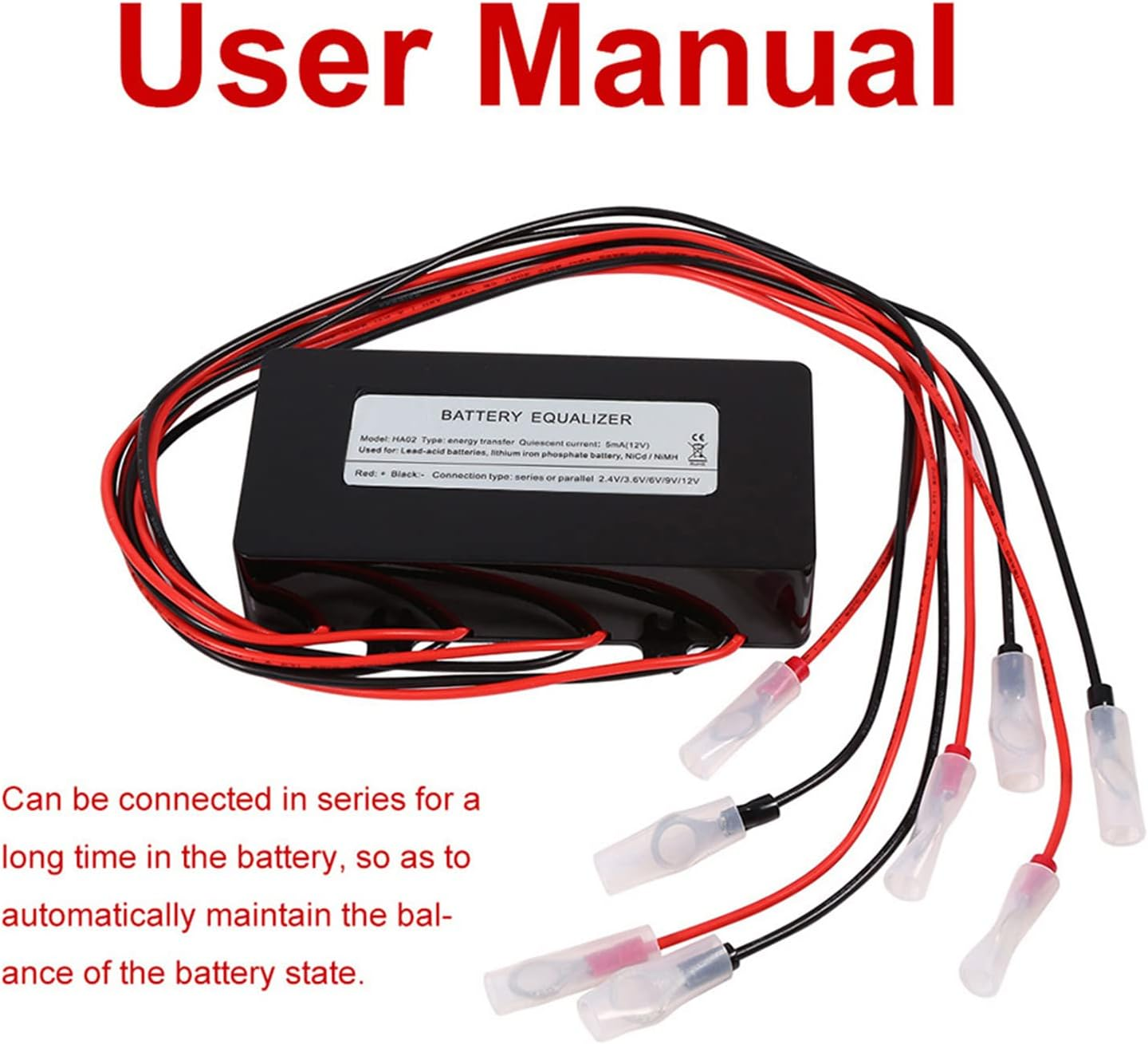 48V Solar Battery Balancer Equalizer Lead Acid Batteries HA02 Charger New for Power System