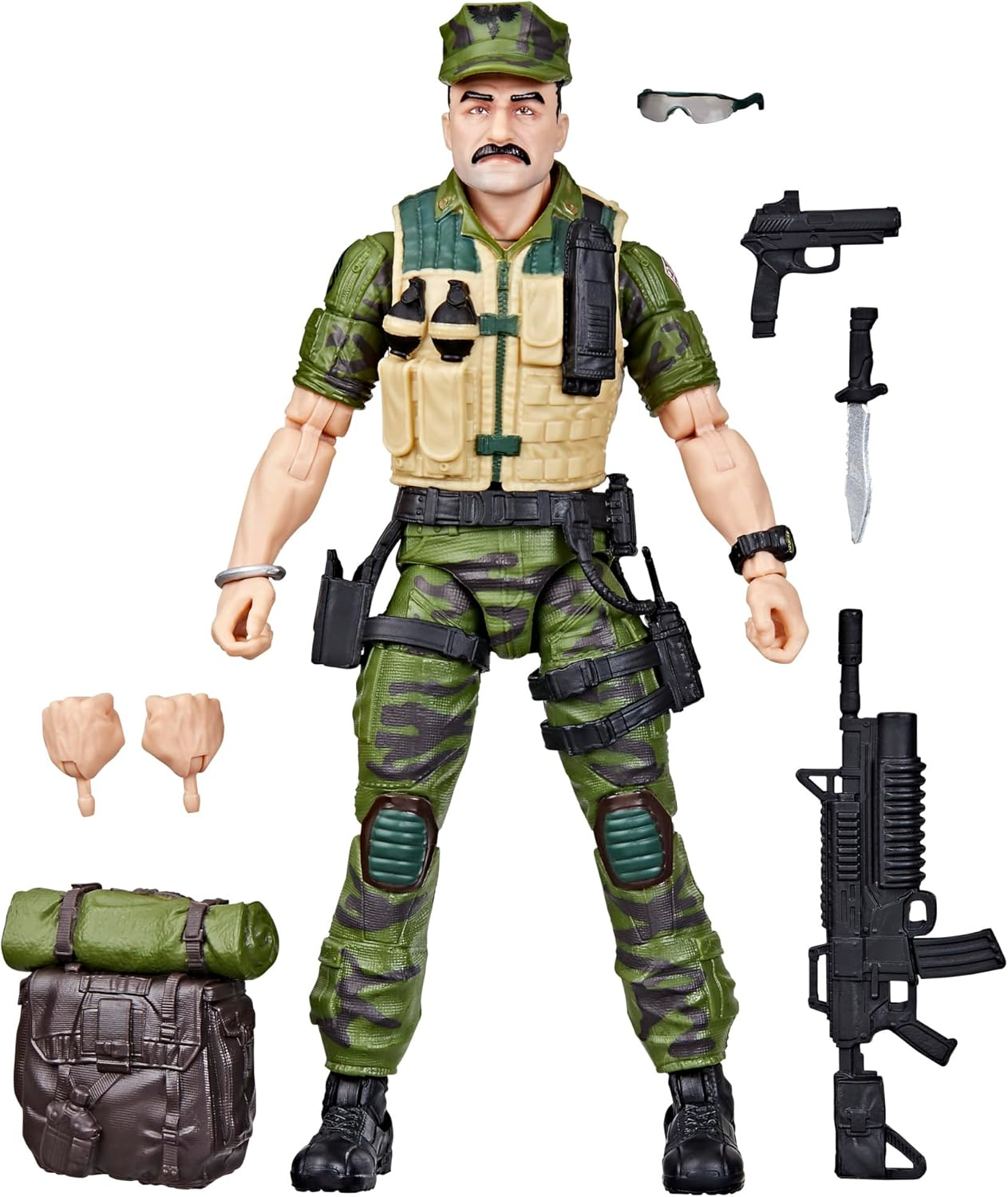 G.I. Joe Classified Series #148, Leatherneck, Collectible 6 Inch Action Figure with 8 Accessories image number 6