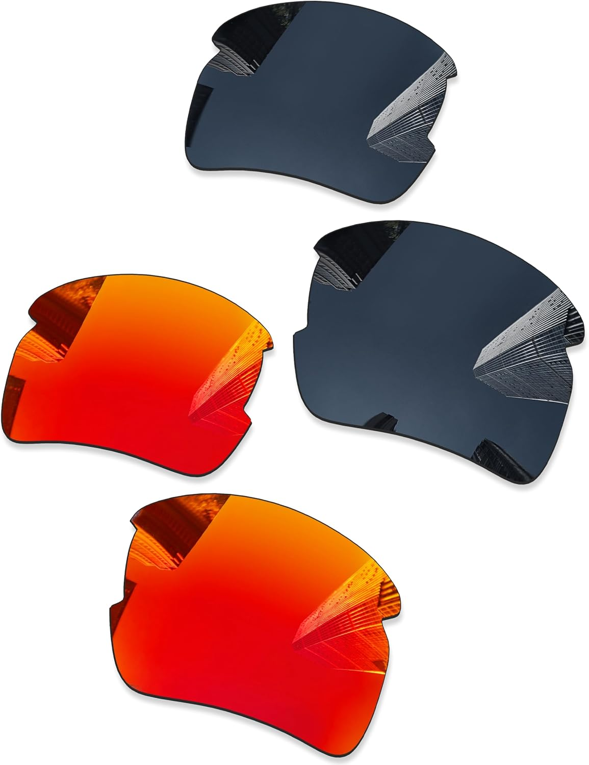 Combine8 Ploarized Replacement Lenses for Oakley Flak 2.0 XL OO9188 Sunglasses