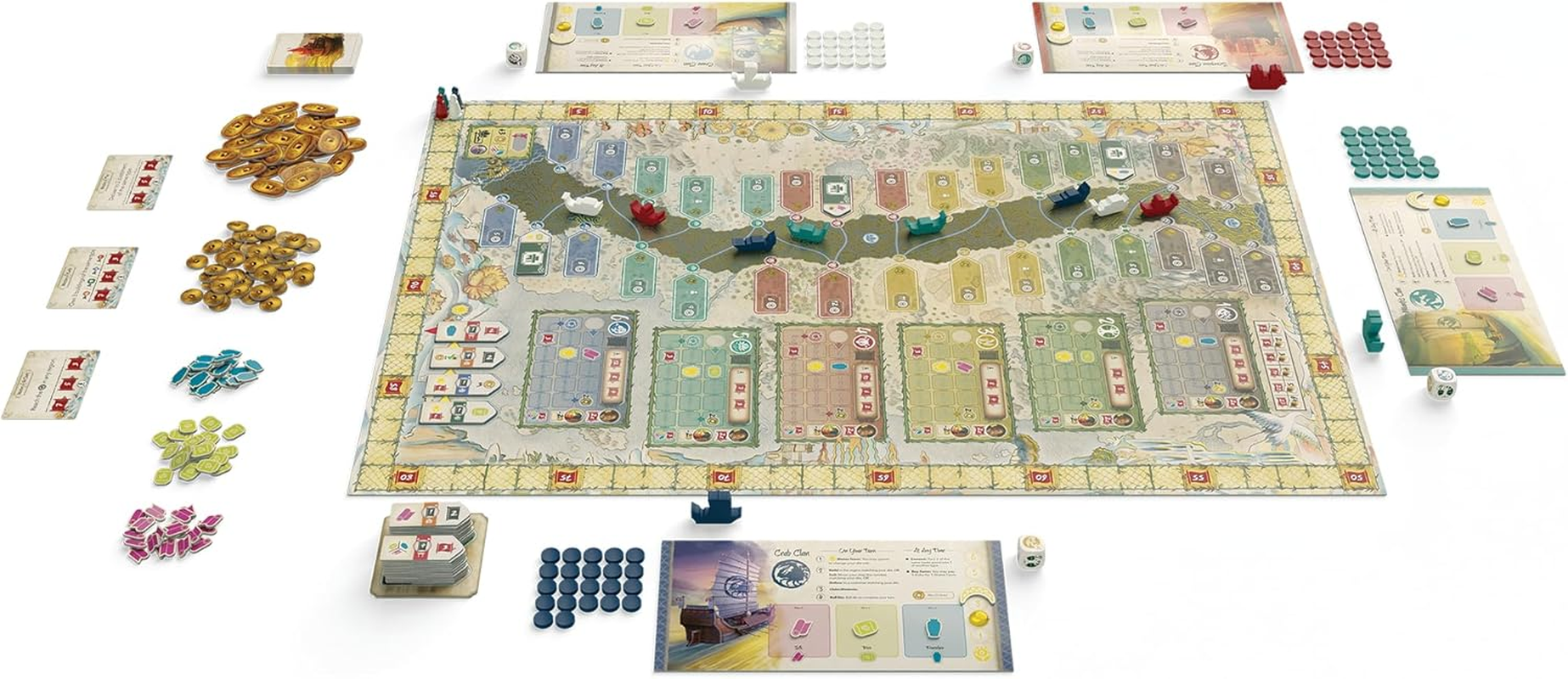 Office Dog River of Gold Board Game: 1-Player, Age 3+ image number 4