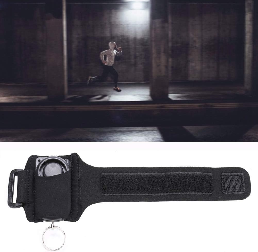 XUMIUZIY 120Db Personal Security Alarm, Anti-Wolf Device Protection Alarm, Armband with LED, for Night Running, Elder People Living Alone, Women or Children image number 1