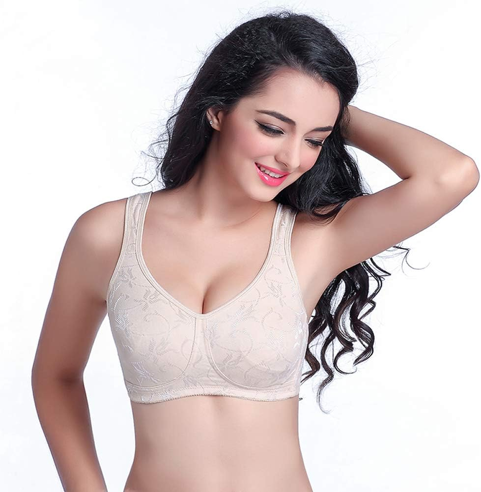 BIMEI Front-Closure Bra Mastectomy Bra Pocket Bra for Silicone Breastforms Rwear8669 image number 5