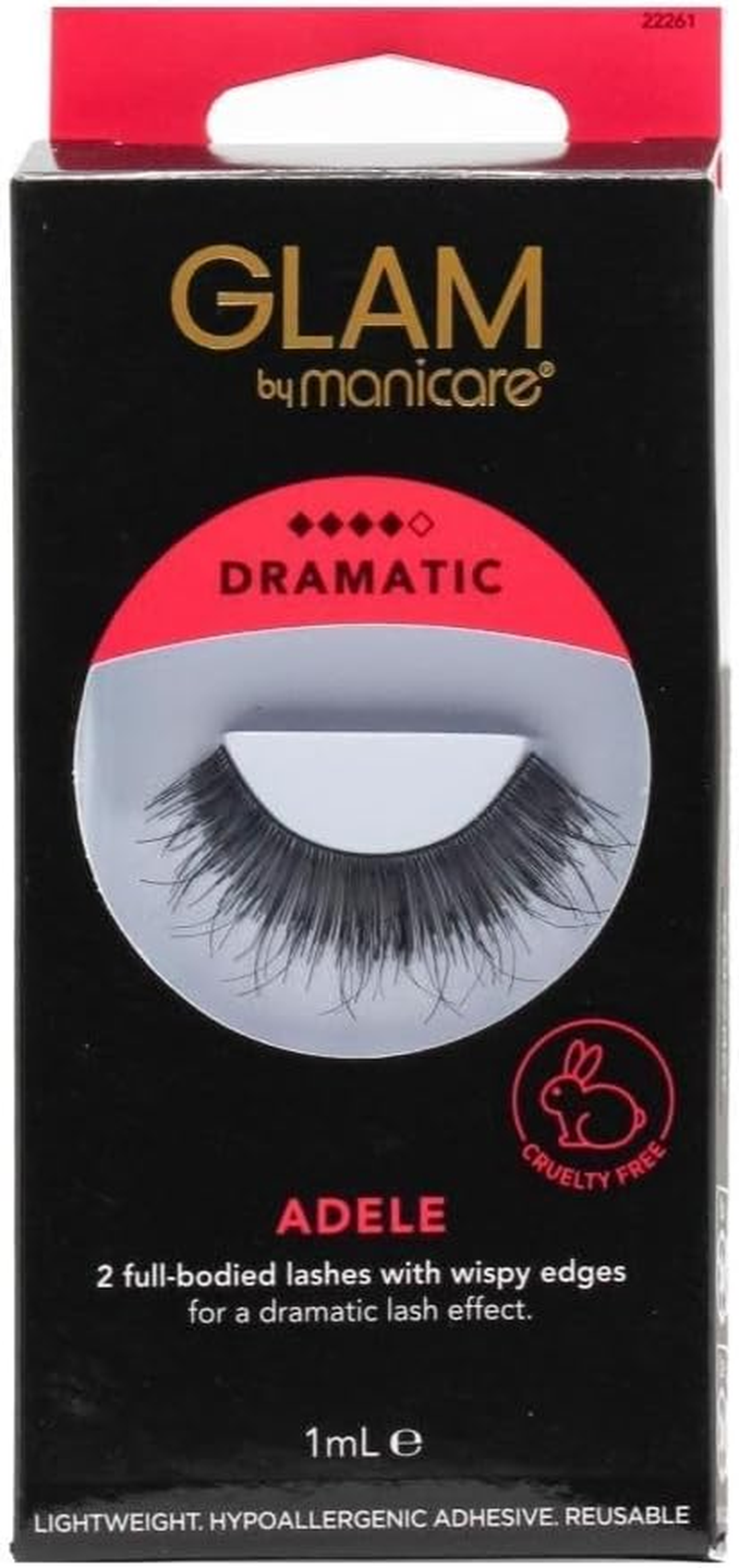 Manicare Dramatic Adele Glam False Lashes image number 1