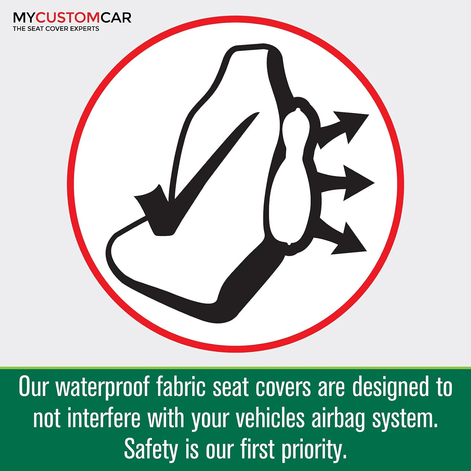 For Subaru Impreza Hatch Sedan 2012-2023 Waterproof Fabric Frt Seat Cover image number 2