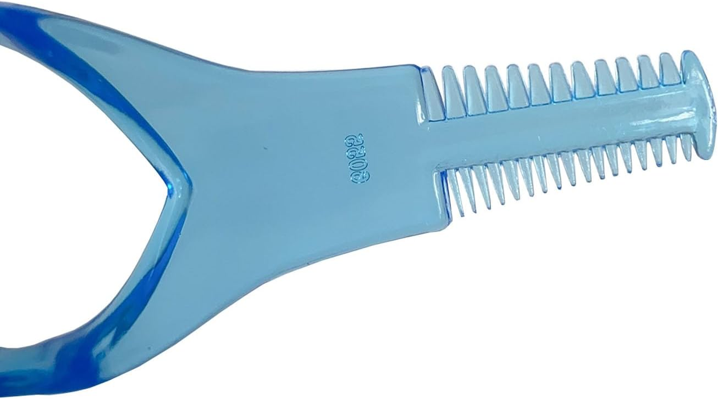 YUESUO Eye Lash Applicator 3 in 1 Makeup Eyelash Tool Upper Lower Eye Lash Mascara Guard Applicator for Women Girls (3 Pcs(Blue X 1,Pink X 2)) - 4 Pcs(Blue X 2,Pink X 2) image number 4