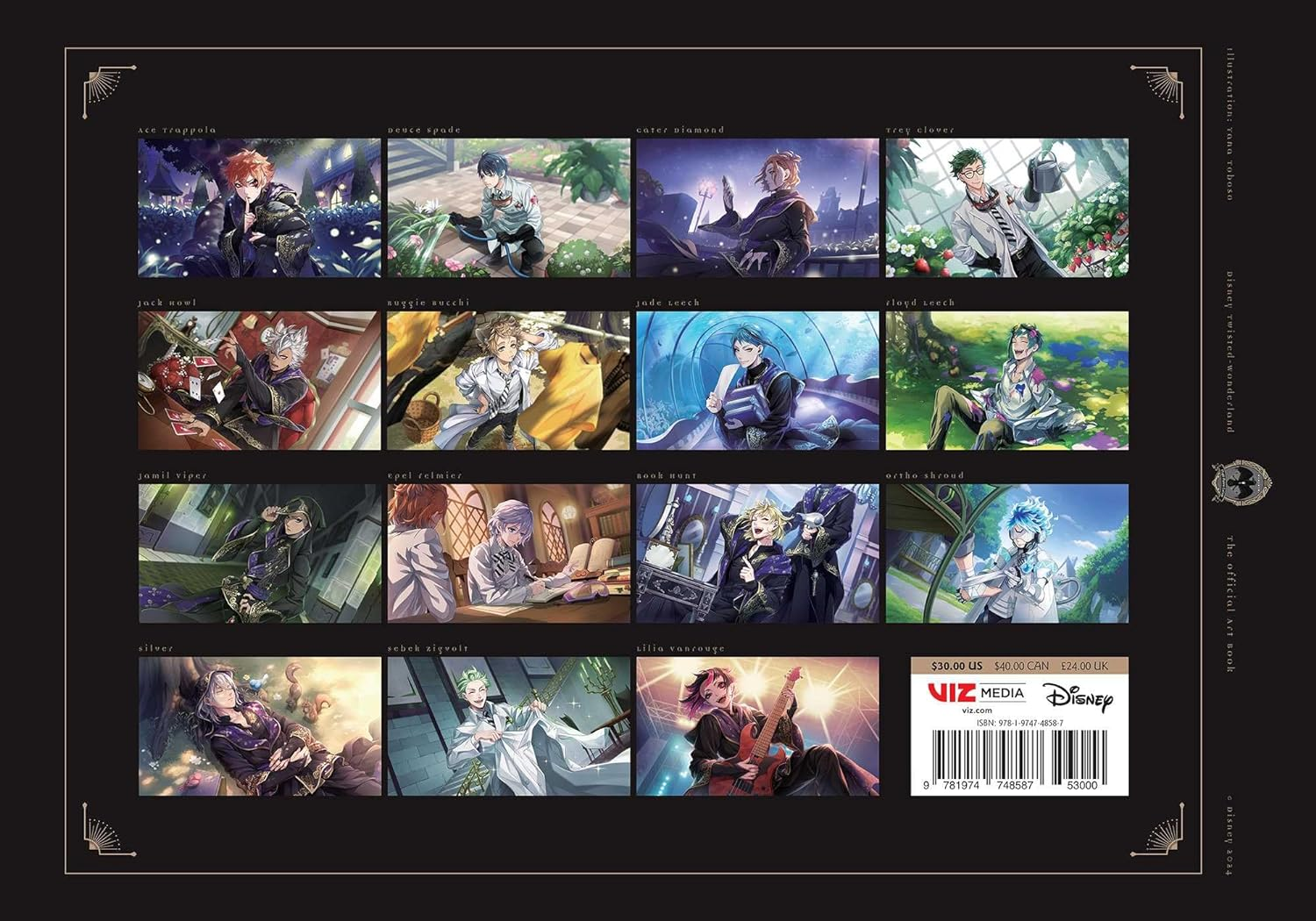 Disney Twisted-Wonderland: the Official Art Book