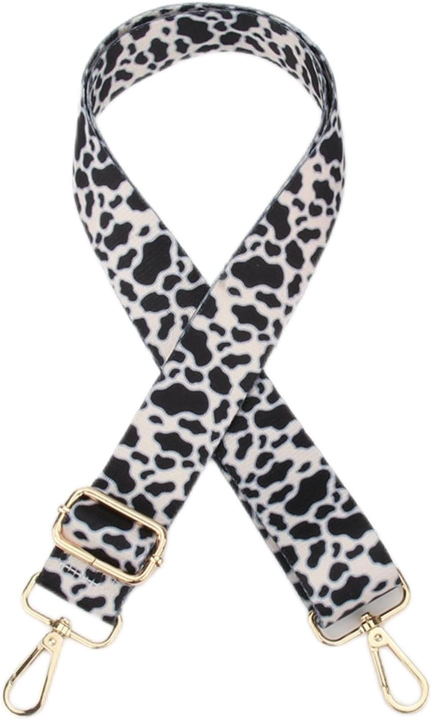 Shoulder Strap 3.8Cm Camouflage Wide Bags Strap 80-140Cm Adjustable Single Shoulder Crossbody Bag Belt Replacement Handbags Accessories Crossbody Handbag Replacement Strap (Color : Orangegreen, Size