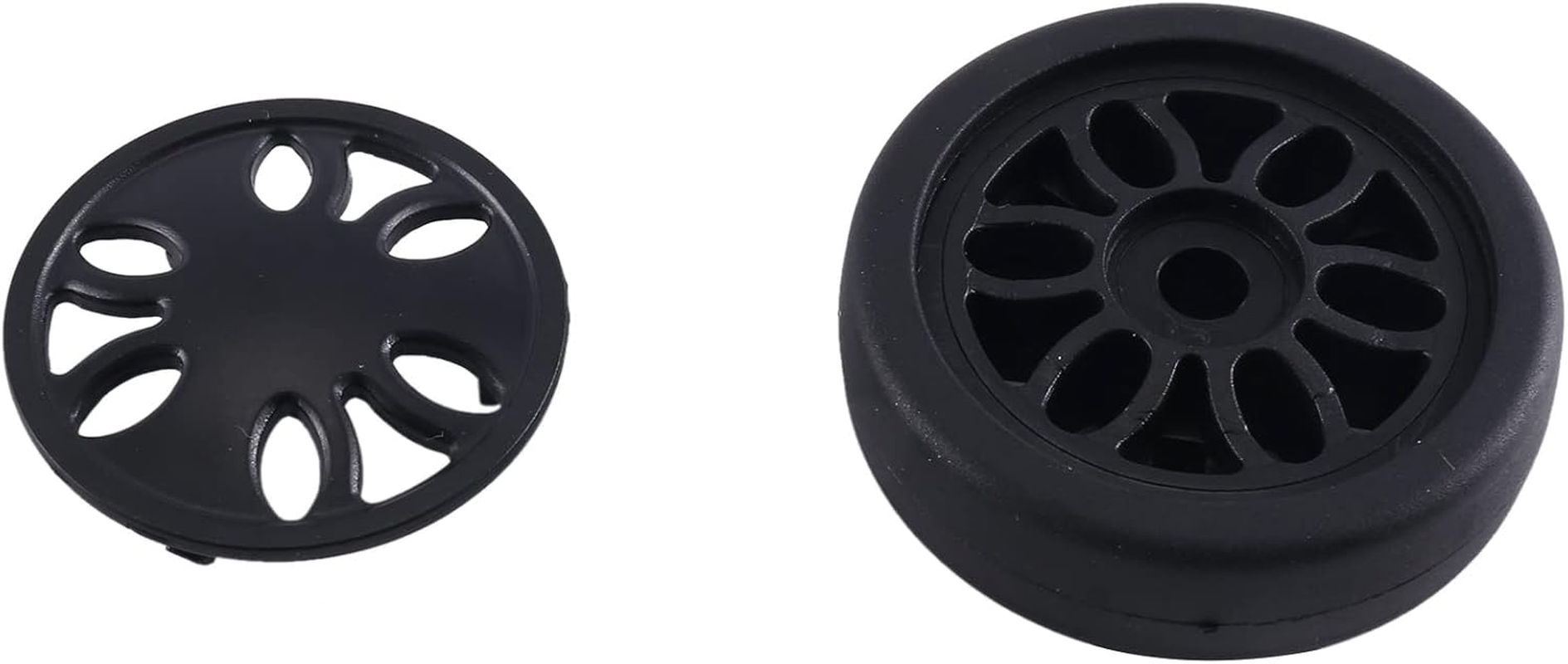 Justivana 50Mm X15Mm Luggage Wheels Replacement Wear PU Caster Suitcase Replacement Wheels Luggage Replacement Wheels image number 1