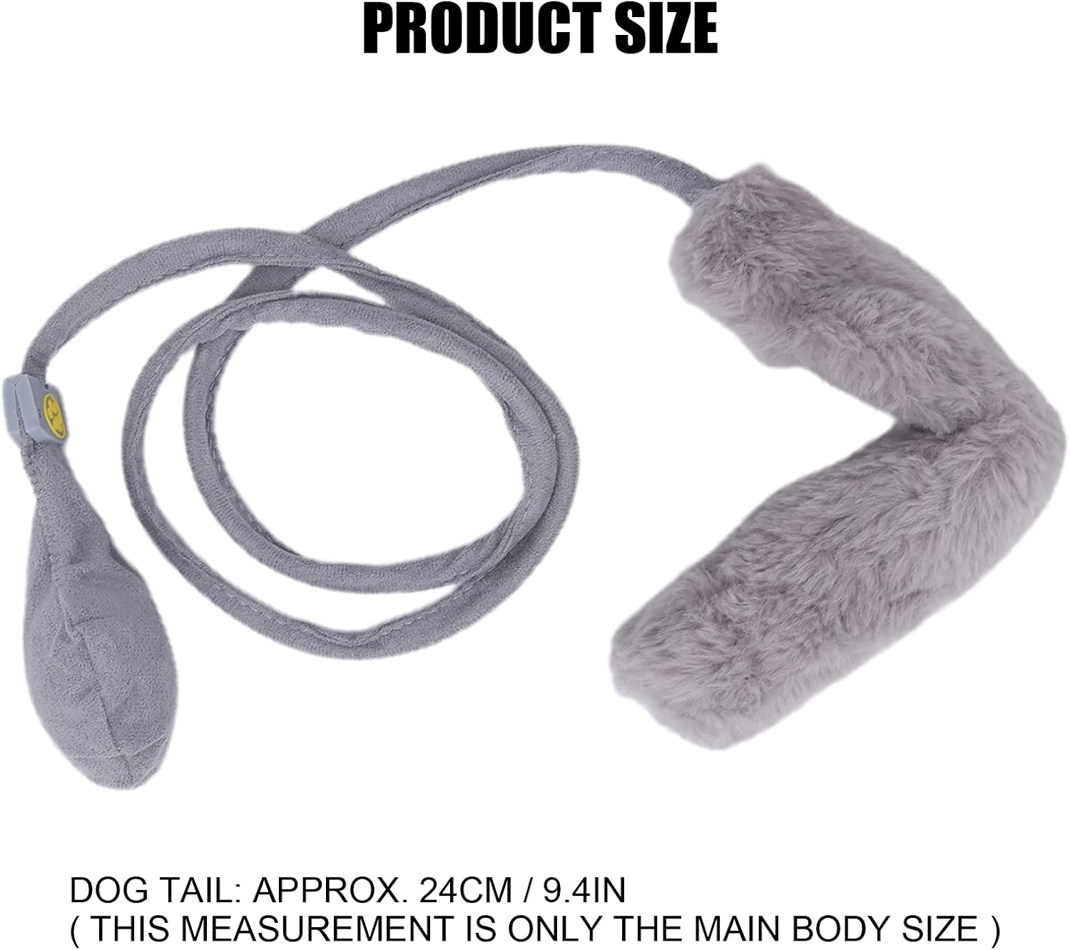 Pet Funny Cat Toy, Simulation Vibrating Fish Funny Cat Stick Toy, Floppy Fish Catnip Cats Toy Interactive Cat Toy for Cat Exercise (Dog Tail)