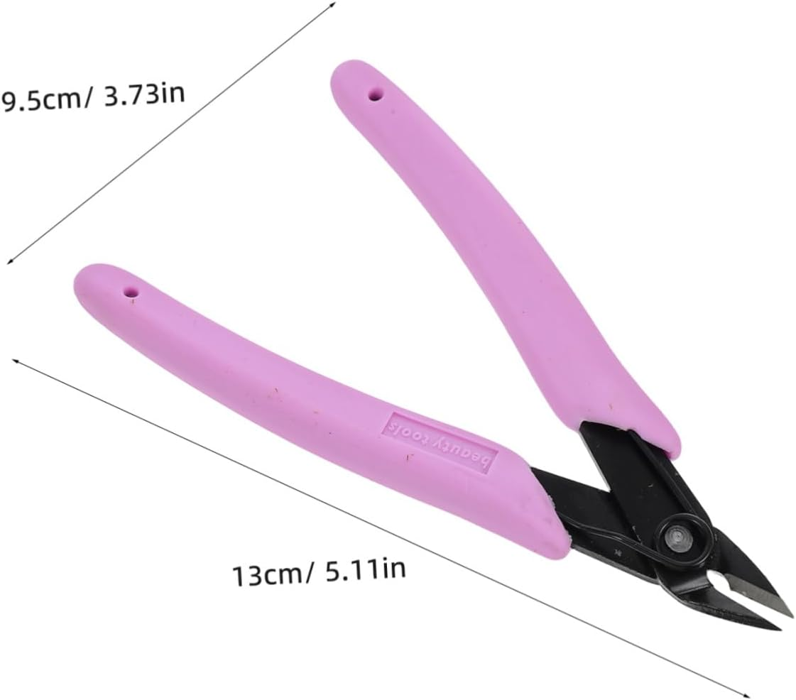 WRITWAA Nail Art Diamond Removal Pliers Stainless Steel Manicure Clippers for Rhinestone Remover Nail Charm Diy Decorations