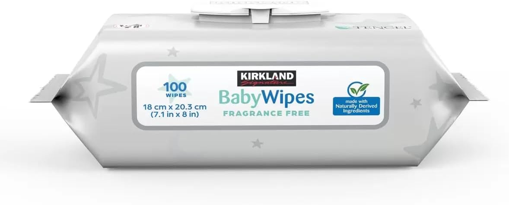 Kirkland Signature Baby Wipes Fragrance Free 100 Wipes image number 4