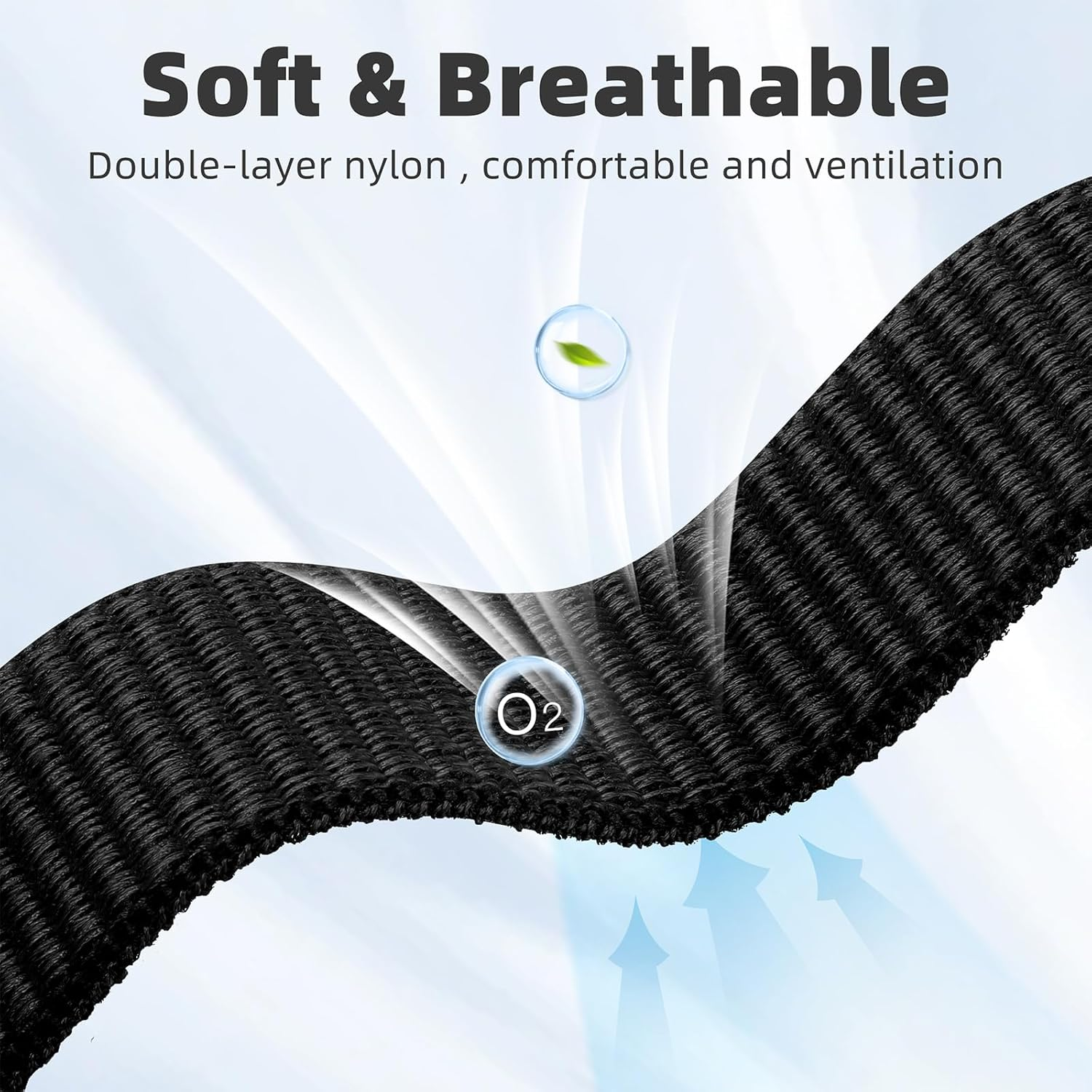 Maledan Magnetic Clasp Nylon Bands for Apple Watch Band 38Mm 40Mm 41Mm 42Mm 44Mm 45Mm 49Mm 46Mm Women Men, Adjustable Soft Breathable Sport Loops for Iwatch Series 10 9 8 7 6 5 4 3 2 1 SE Ultra 2