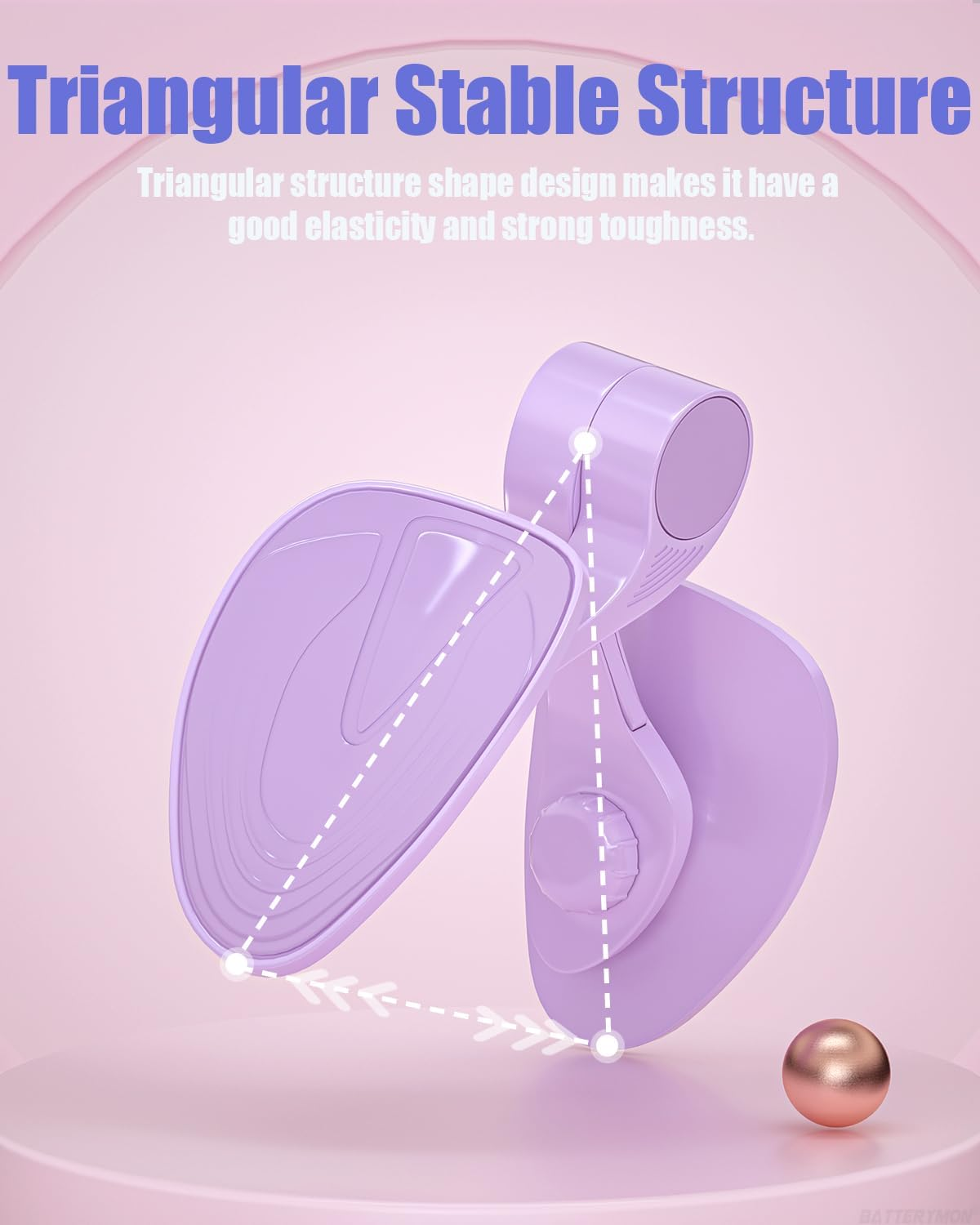 Thigh Master Muscle Fitness Equipment, Bodybuilding Expander, Toning Arm Leg Exercise image number 3