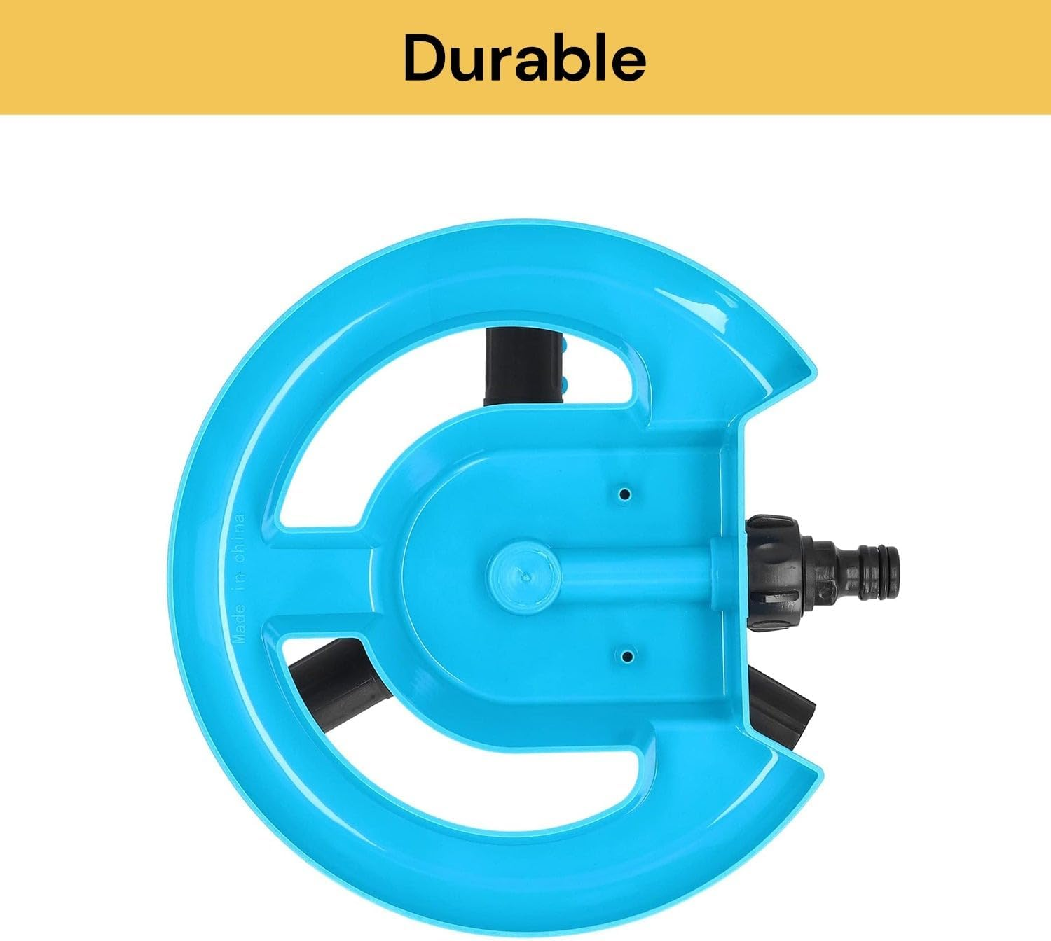 EZONEDEAL 360 Degree Automatic Rotating Garden Sprinkler | Lawn Sprinkler for Yard | 3 Arm Water Sprayers (Blue) image number 6