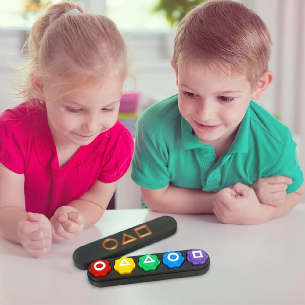 Gonggi Game Set, Korean Traditional Play Game, Gonggi Stone Pebbles Set, Stone Catching Game, Educational Toy for Kids, for All Ages image number 2