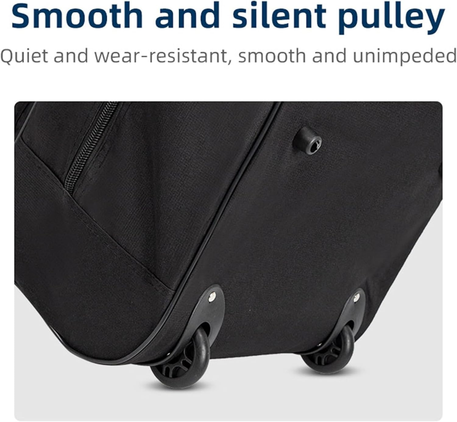 Folding Golf Aviation Bag with Wheels Lightweight Golf Club Bag Golf Travel Bag - Red image number 2