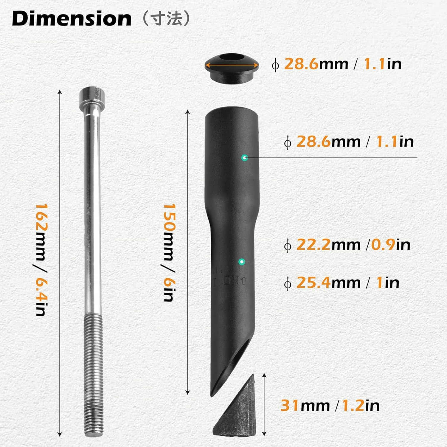 TRIWONDER Stem Riser Adapter Aluminum Bike Fork Stem Quill Riser Extender Extension Road Mountain Bicycle Stem Head up Raiser Handlebar Adapter image number 2