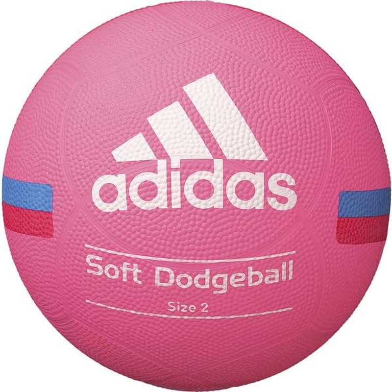 Adidas AD212P Soft Dodgeball, No. 2 Ball, Pink