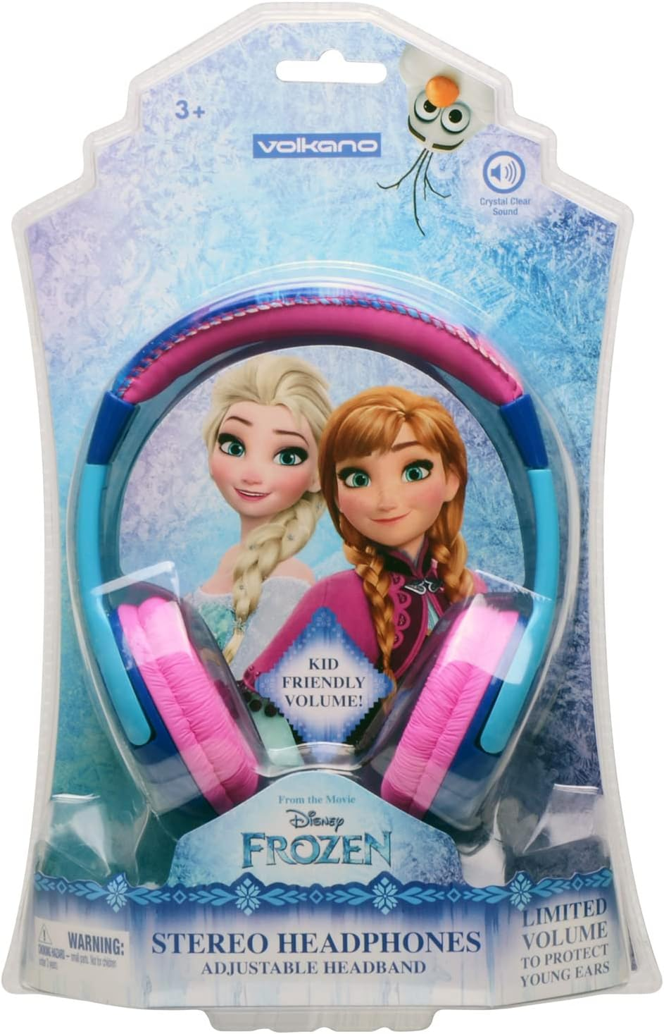 Disney Frozen Anna Elsa Olaf Kid'S Headphones Licensed DY-10901-FR image number 1