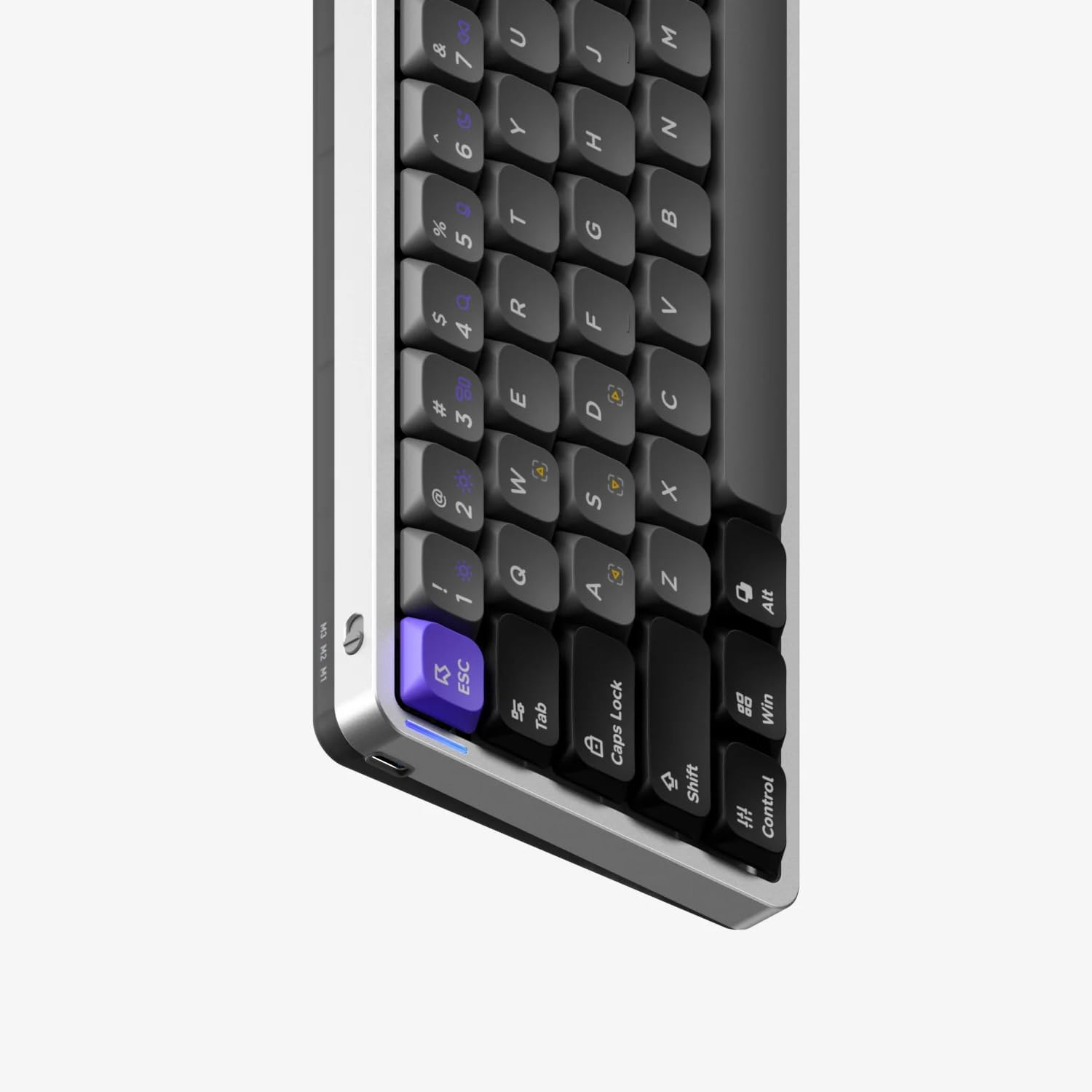 Nuphy Air60 HE Magnetic Switch Gaming Keyboard,61 Keys Wired Keyboard, 60% Compact,Actuation Point Adjustable, 8K Hz Polling Rate,Hall Effect Switches Low-Profile Keyboared (Magnetic Jade) image number 3