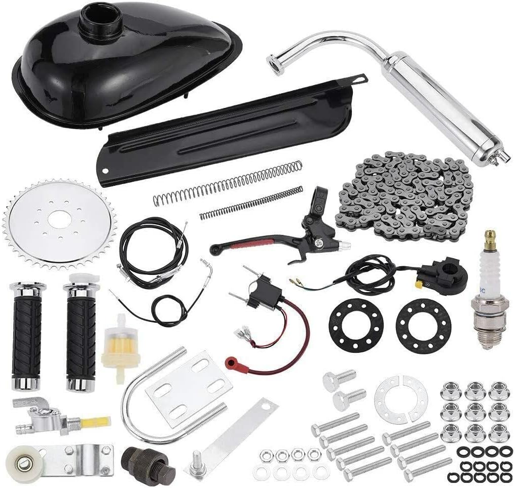 Bocid 2 Stroke 100CC Motorized Bike Kit Motorised Bicycle Push Petrol Gas Motor Engine Kit